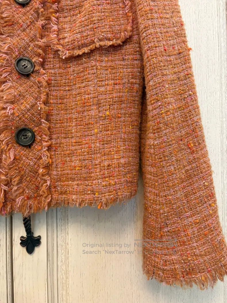 Junya Watanabe Junya Watanabe Tweed coat Size S / US 4 / IT 40 - 2 Thumbnail