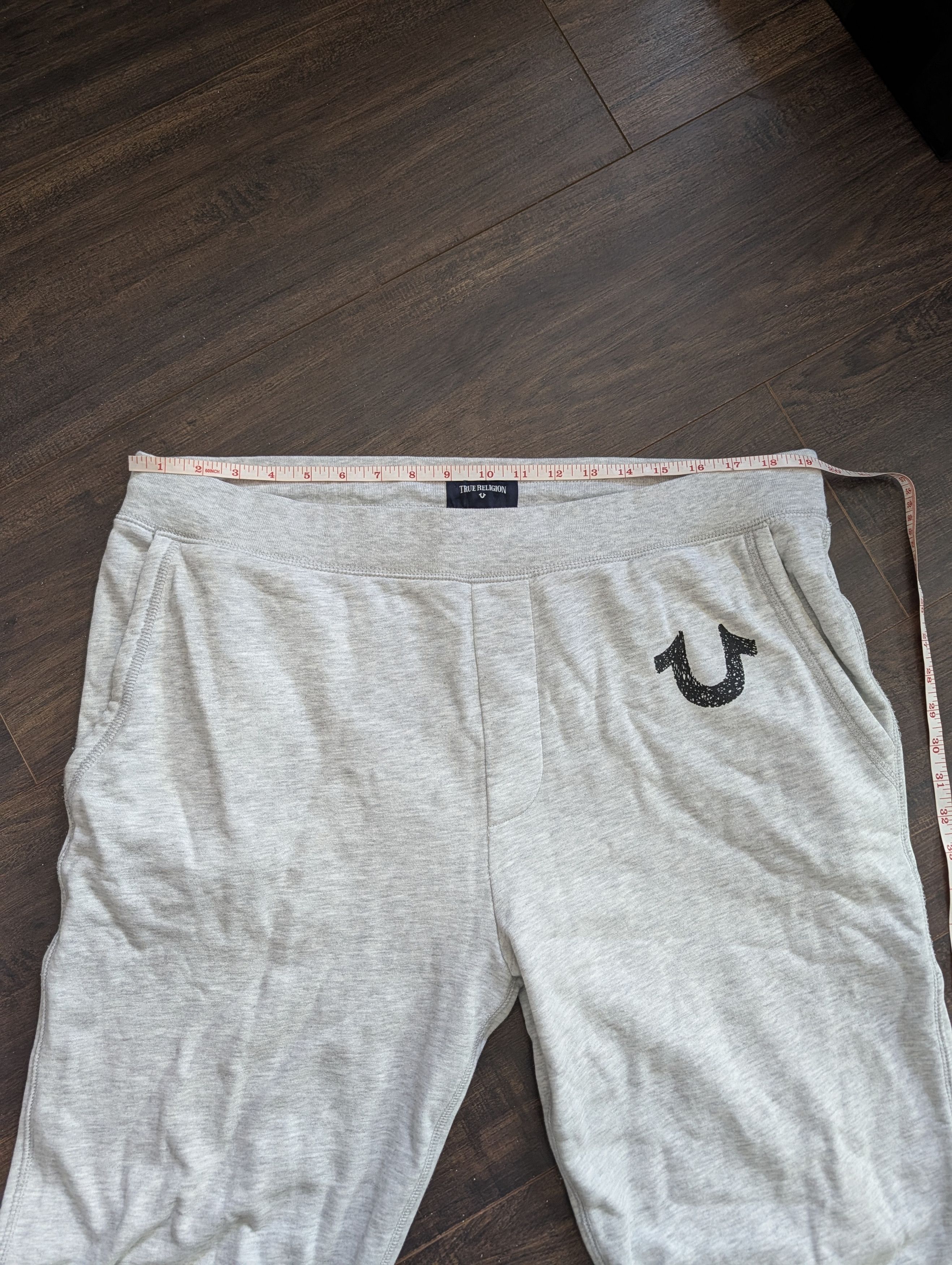 True Religion Vintage horseshoe logo made in Peru sweatpants XL Size US 38 / EU 54 - 15 Thumbnail