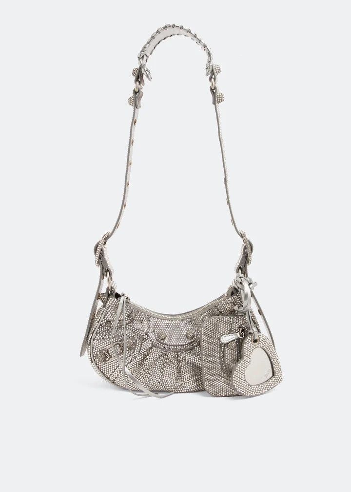 Balenciaga o1tr1nto0426 Size: OS / Le Cagole Shoulder Bag Rhinestones Size ONE SIZE - 1 Thumbnail