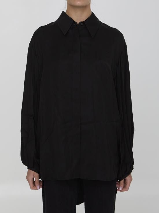 KHAITE KHAITE Women Shirts 23334009 BLACK Size XS / US 0-2 / IT 36-38 - 1 Thumbnail