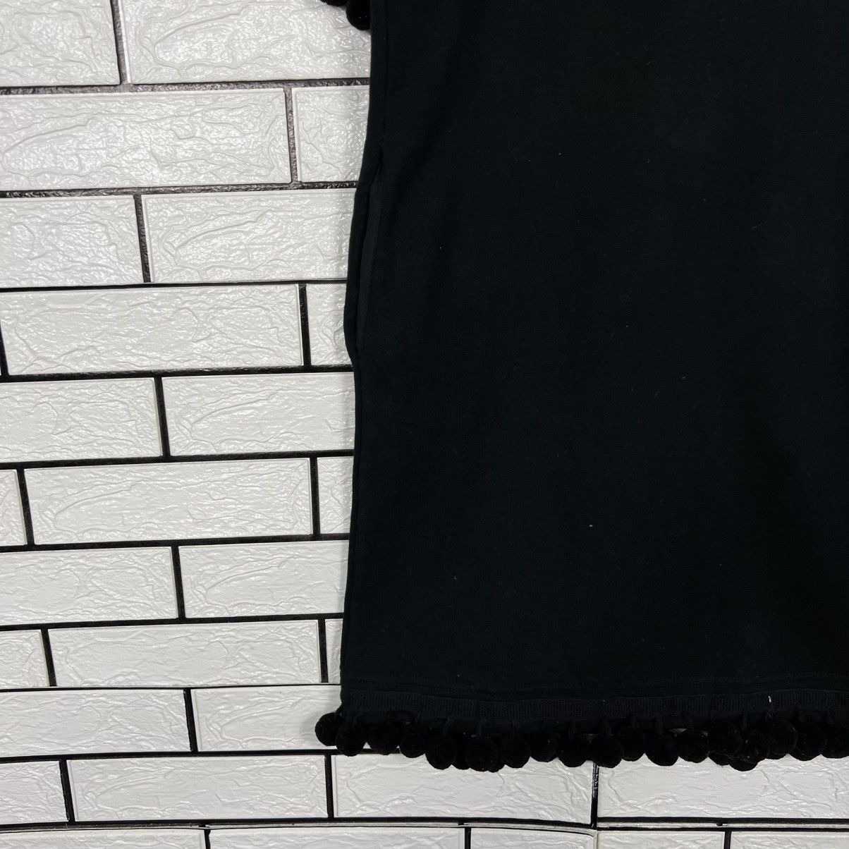 Marc Jacobs MARC JACOBS Black Half Zip on Back Long Shirt #4237-C193 Size S / US 4 / IT 40 - 7 Thumbnail