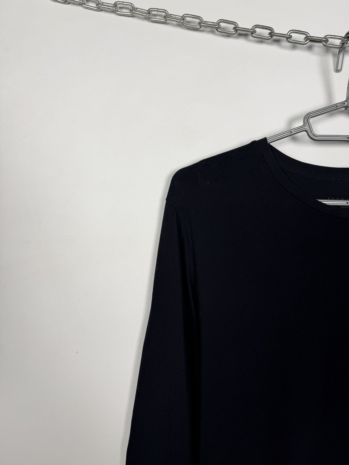 Allsaints Men’s Allsaints Tonic Long Sleeve Crew T-Shirt Black Size M Size US M / EU 48-50 / 2 - 3 Thumbnail