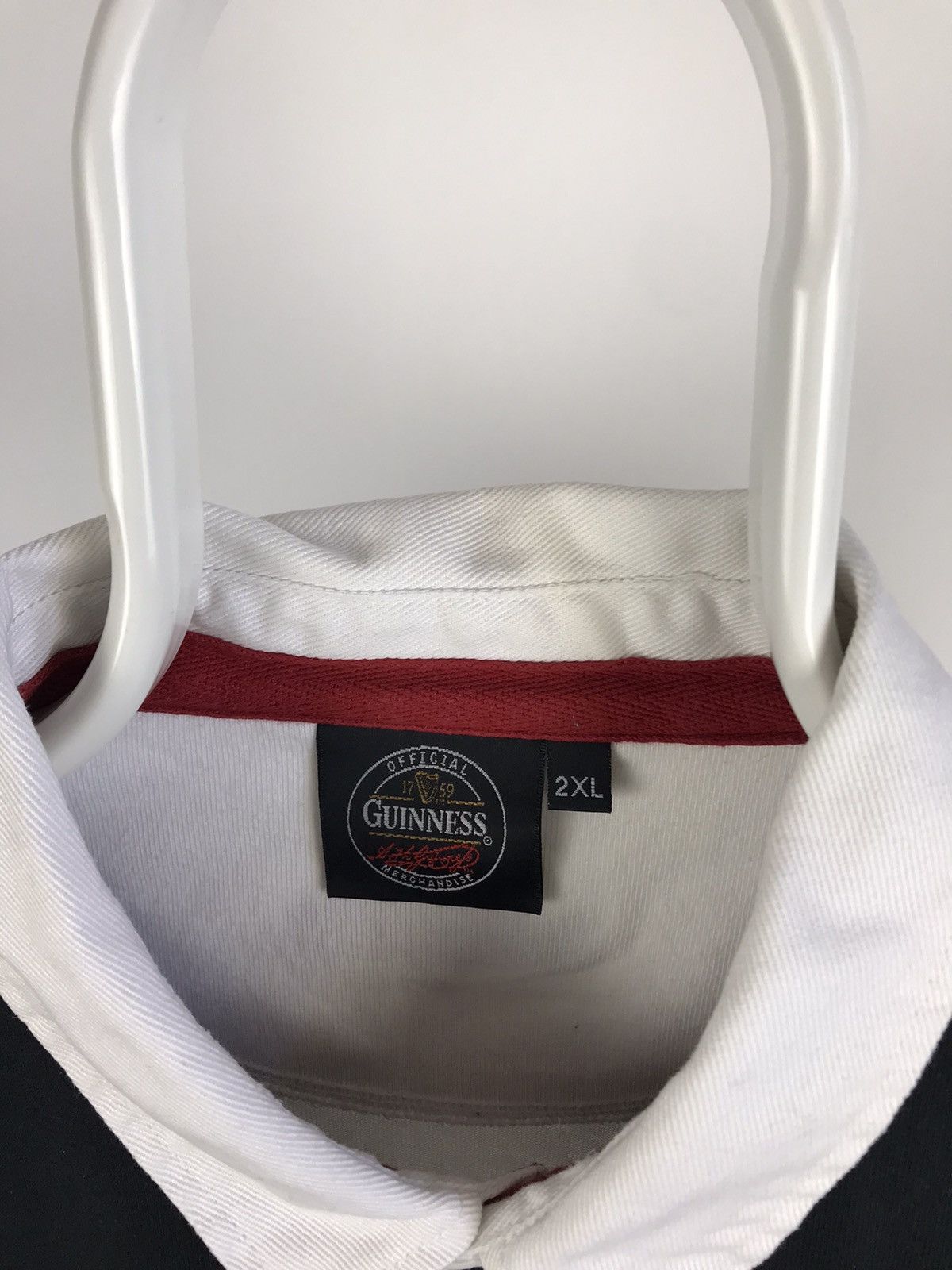 Vintage Vintage Guinness Rugby Longsleeve Shirt Size US XXL / EU 58 / 5 - 3 Thumbnail