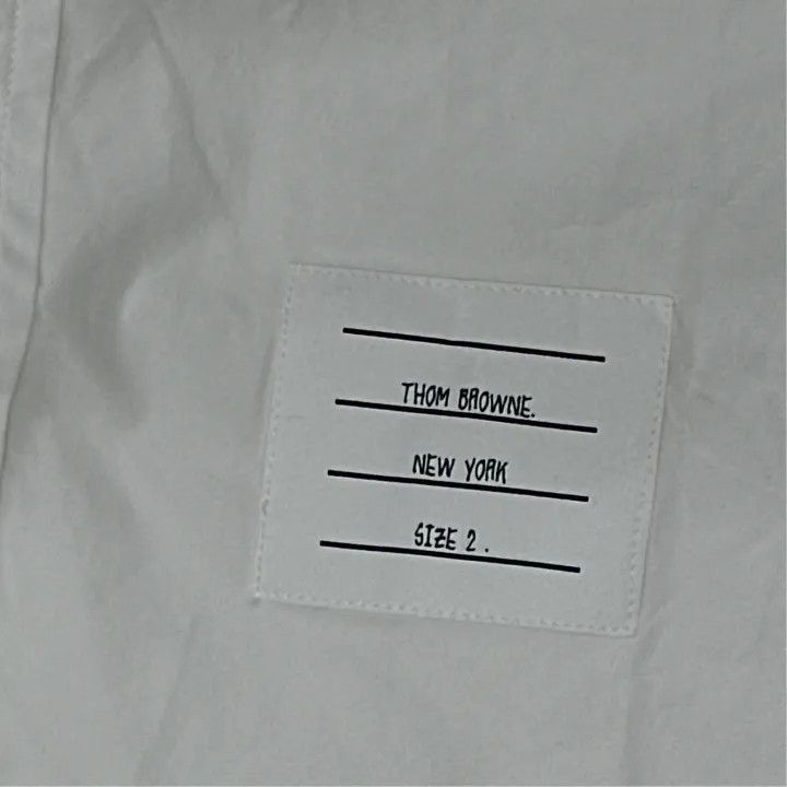 Thom Browne Thom Browne Classic Stripe Long Sleeve Shirt -2507 Size US S / EU 44-46 / 1 - 4 Thumbnail