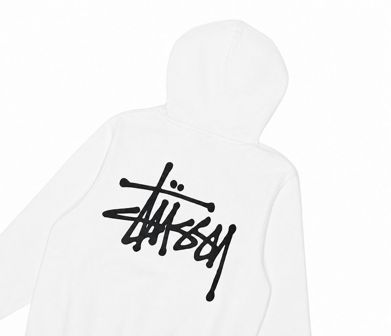 Stussy Stussy Basic Hoodie Pigment Dyed Pullover Unisex White Size US XS / EU 42 / 0 - 8 Thumbnail