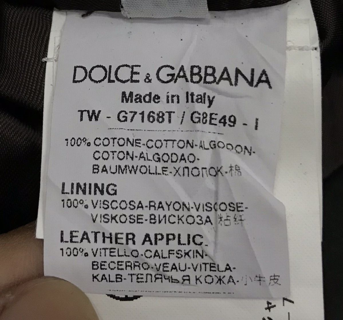 Dolce & Gabbana × Vintage Vintage Dolce & Gabbana Made In Italy Vest Size US S / EU 44-46 / 1 - 11 Thumbnail