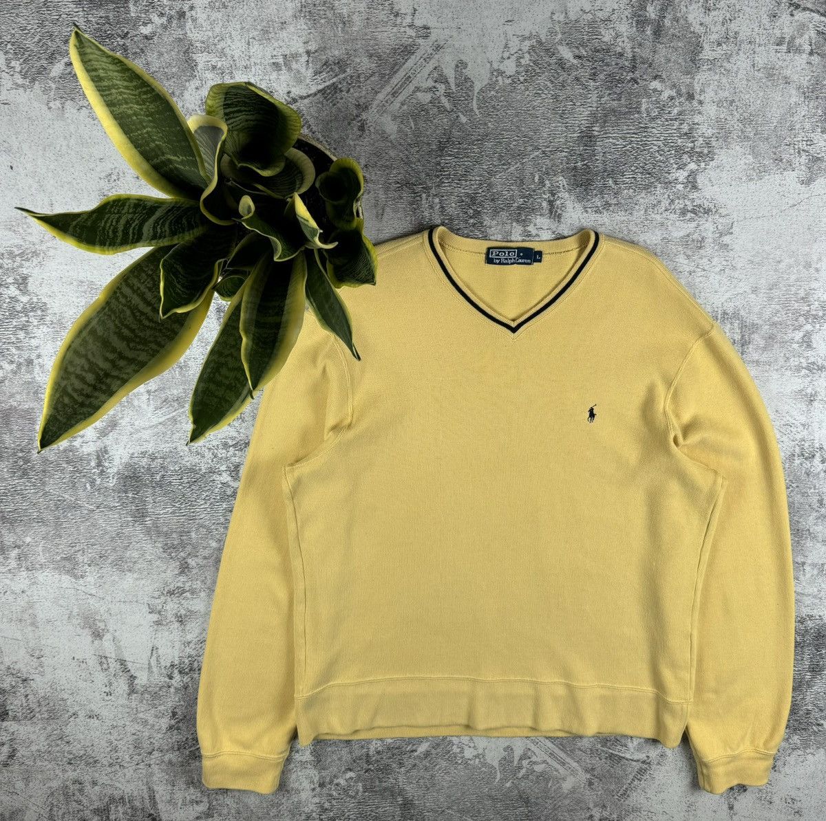 Polo Ralph Lauren 90S Polo Ralph Lauren Old Money Sweatshirt Sweater Pullover Size US L / EU 52-54 / 3 - 1 Thumbnail