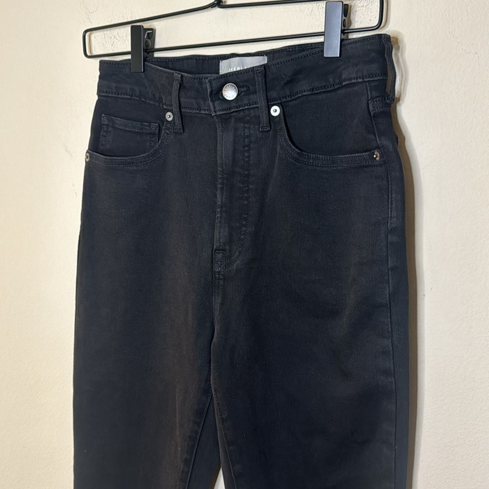 Everlane Everlane The Curvy Way-High Skinny Jean - Ash Size 28 Crop Size 28" / US 6 / IT 42 - 4 Thumbnail