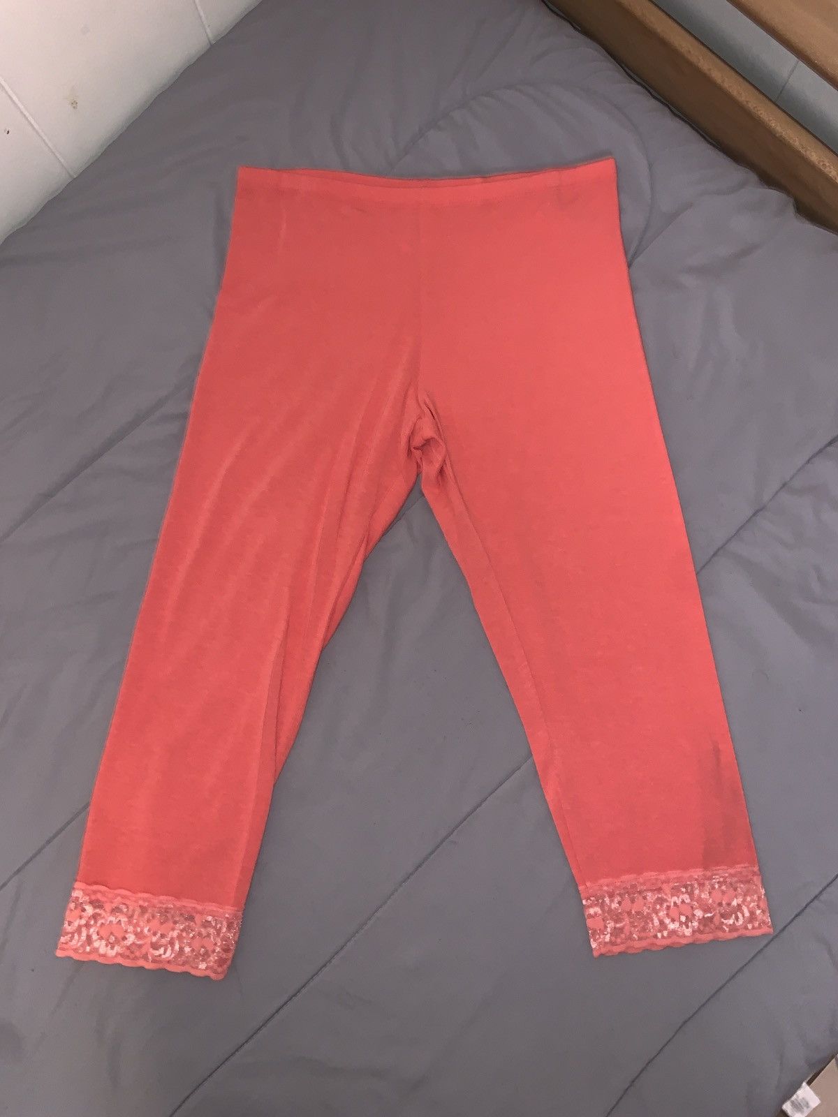 Other Women’s Pink Leggings - Size Medium x2 - Check Measurements Size 26" / US 2 / IT 38 - 1 Thumbnail