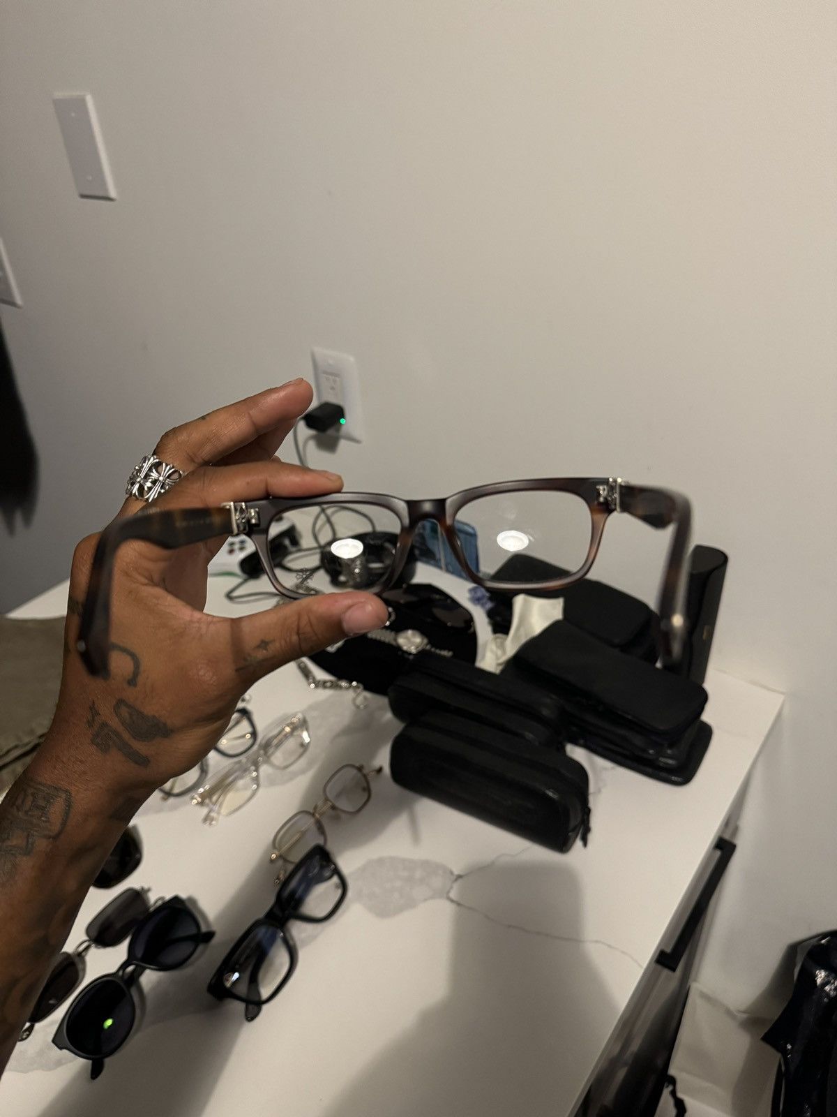 Chrome Hearts Chrome Hearts GITTIN ANY ? Frames Size ONE SIZE - 7 Thumbnail