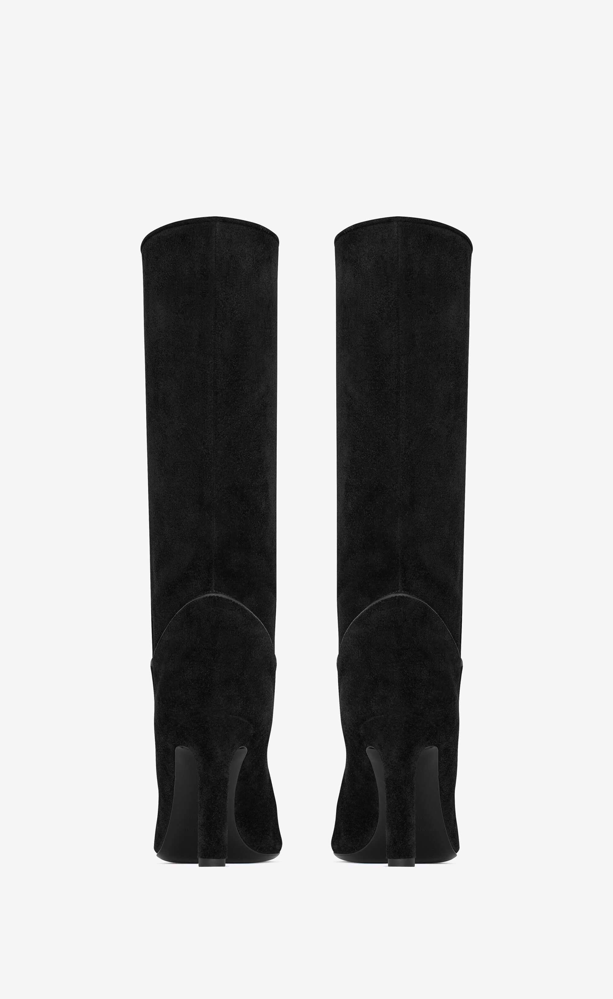 Saint Laurent Paris o1bcso1str1224 Tracy Boots In Suede in Black Size US 9.5 / IT 39.5 - 5 Thumbnail