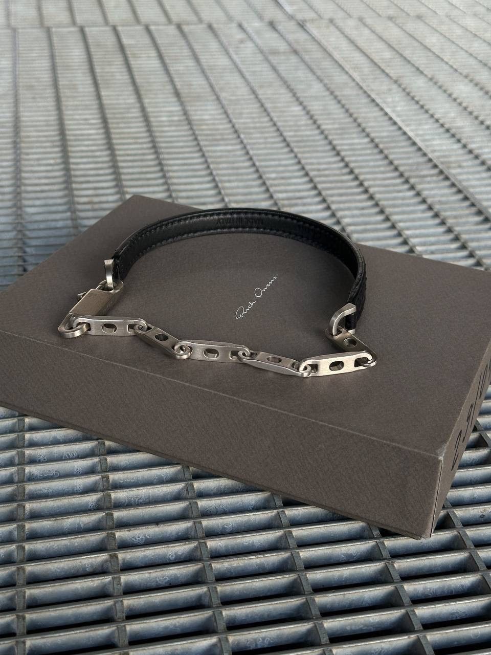 Rick Owens Strobe Collar Choker | Grailed