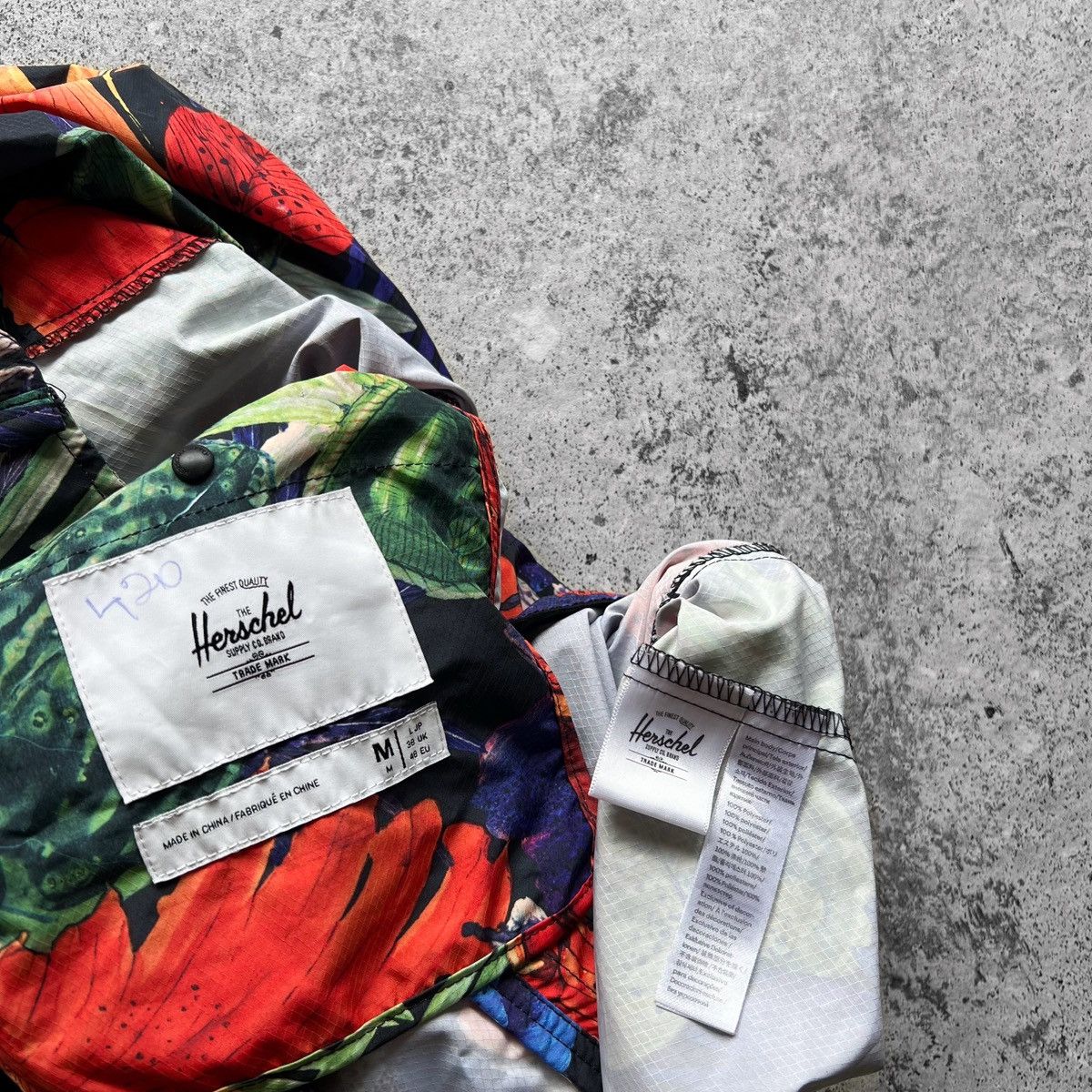 Designer × Herschel Supply Co. Herschel Supply Co. Voyage Mens Full Zip Windstopper Jacket Size US M / EU 48-50 / 2 - 7 Thumbnail