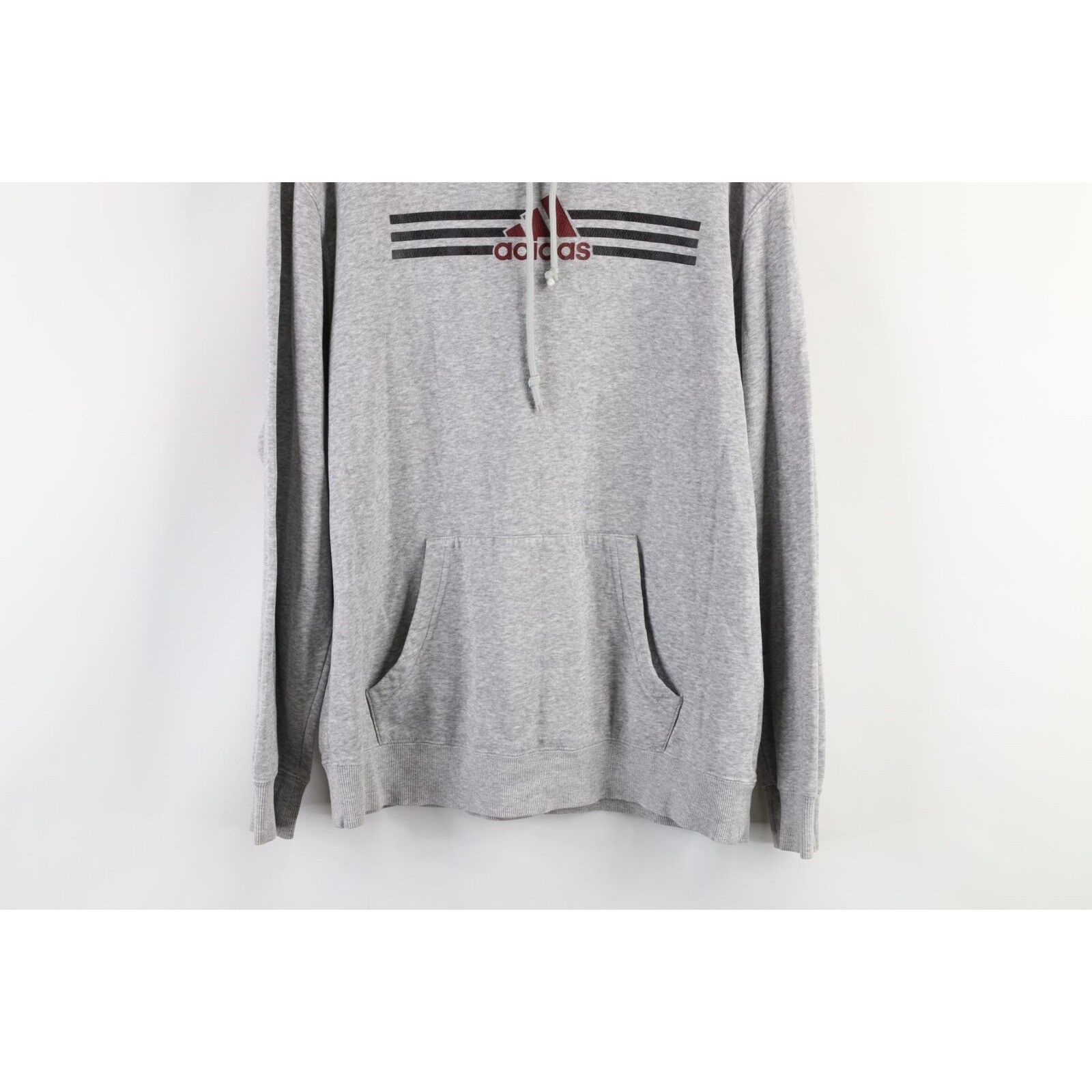 Adidas × Vintage Vintage Adidas Spell Out Center Logo Hoodie Sweatshirt Size US S / EU 44-46 / 1 - 3 Thumbnail