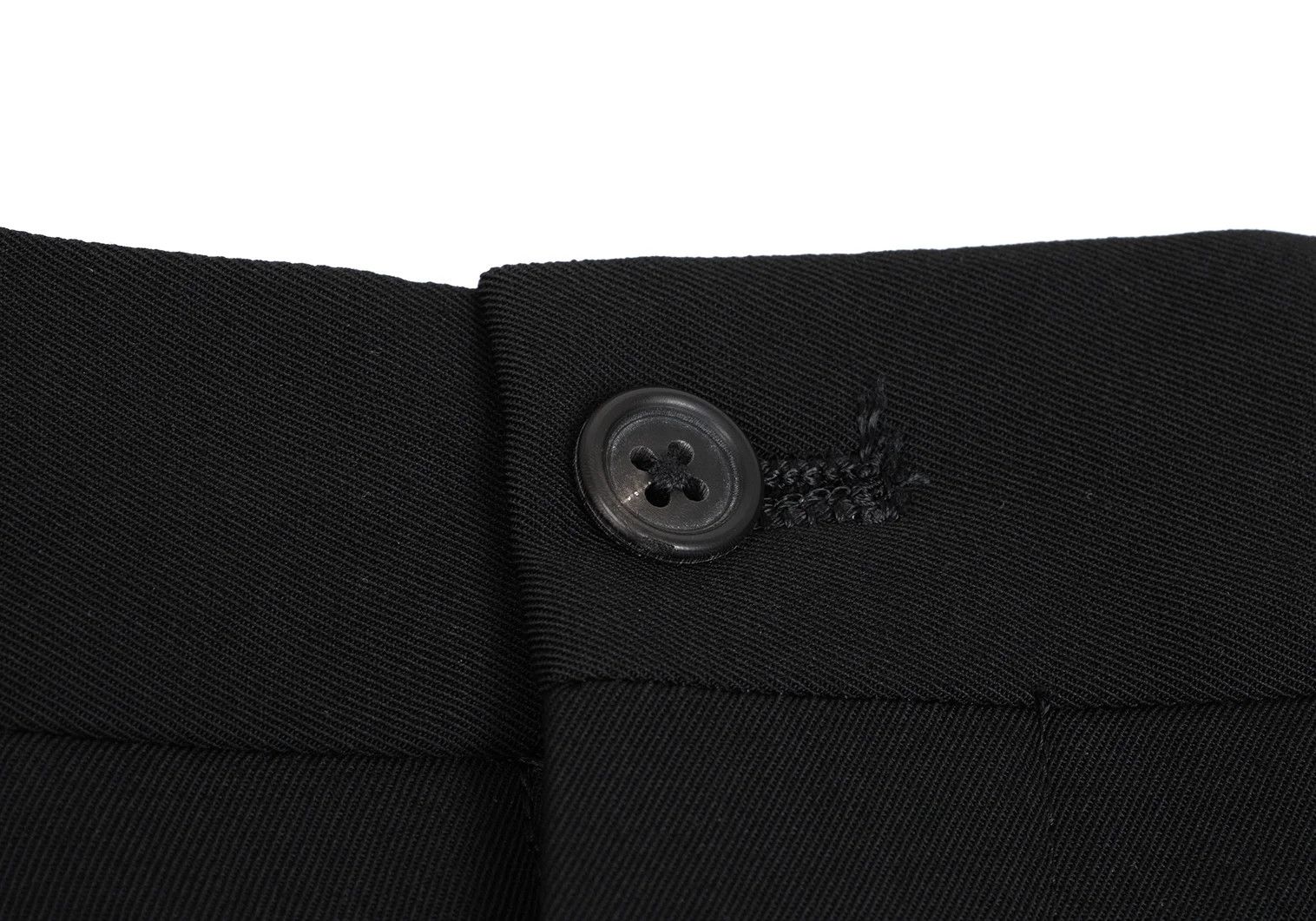 Yohji Yamamoto Yohji Yamamoto Wool Gabardine Pants Black S Size US 38 / EU 54 - 3 Thumbnail