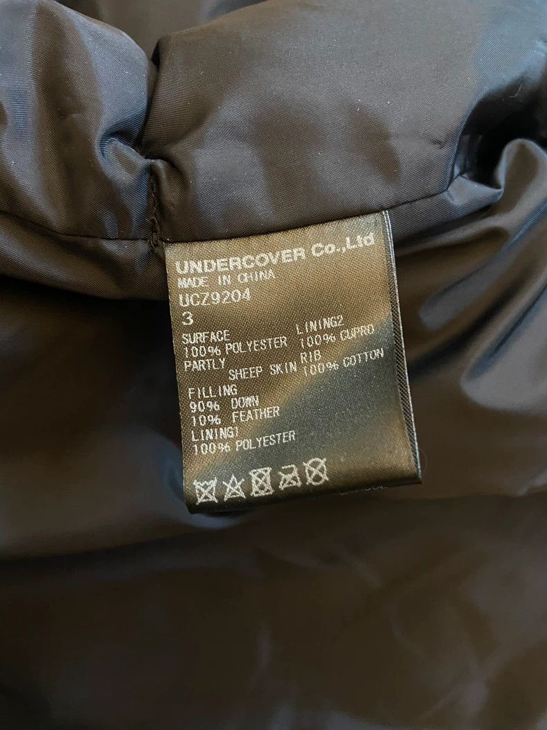 Undercover UNDERCOVER Leather sleeve down jacket 2506-Nextarrow Size US L / EU 52-54 / 3 - 4 Thumbnail