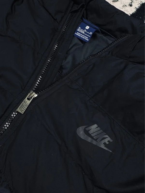 Nike Nike puffer down jacket black logo S Size S / US 4 / IT 40 - 4 Thumbnail