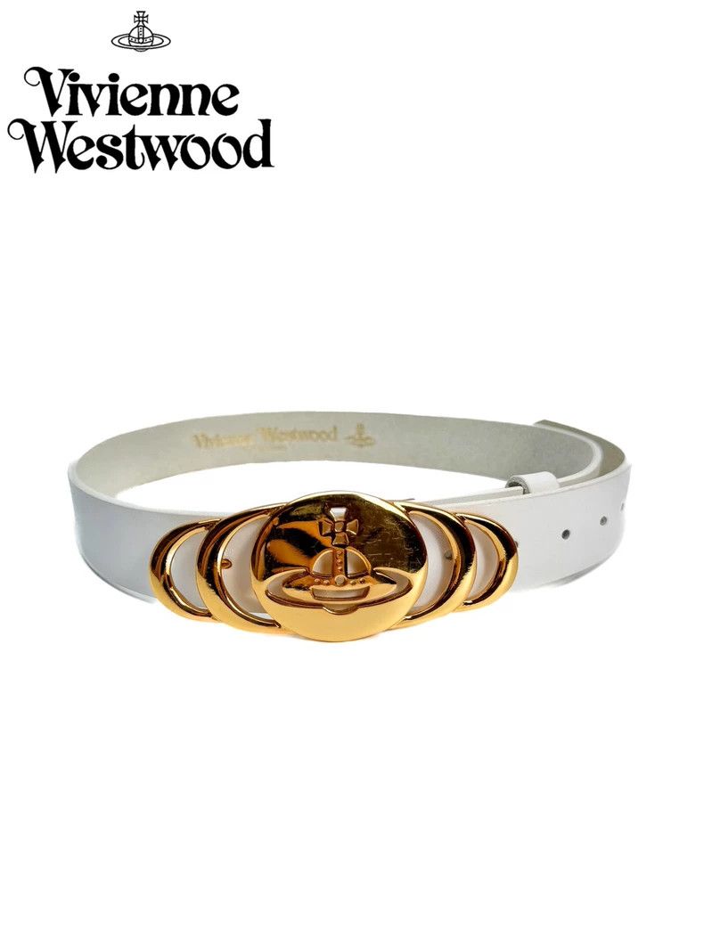 Vivienne Westwood Vivienne Westwood Saturn's leather belt Size ONE SIZE - 2 Thumbnail