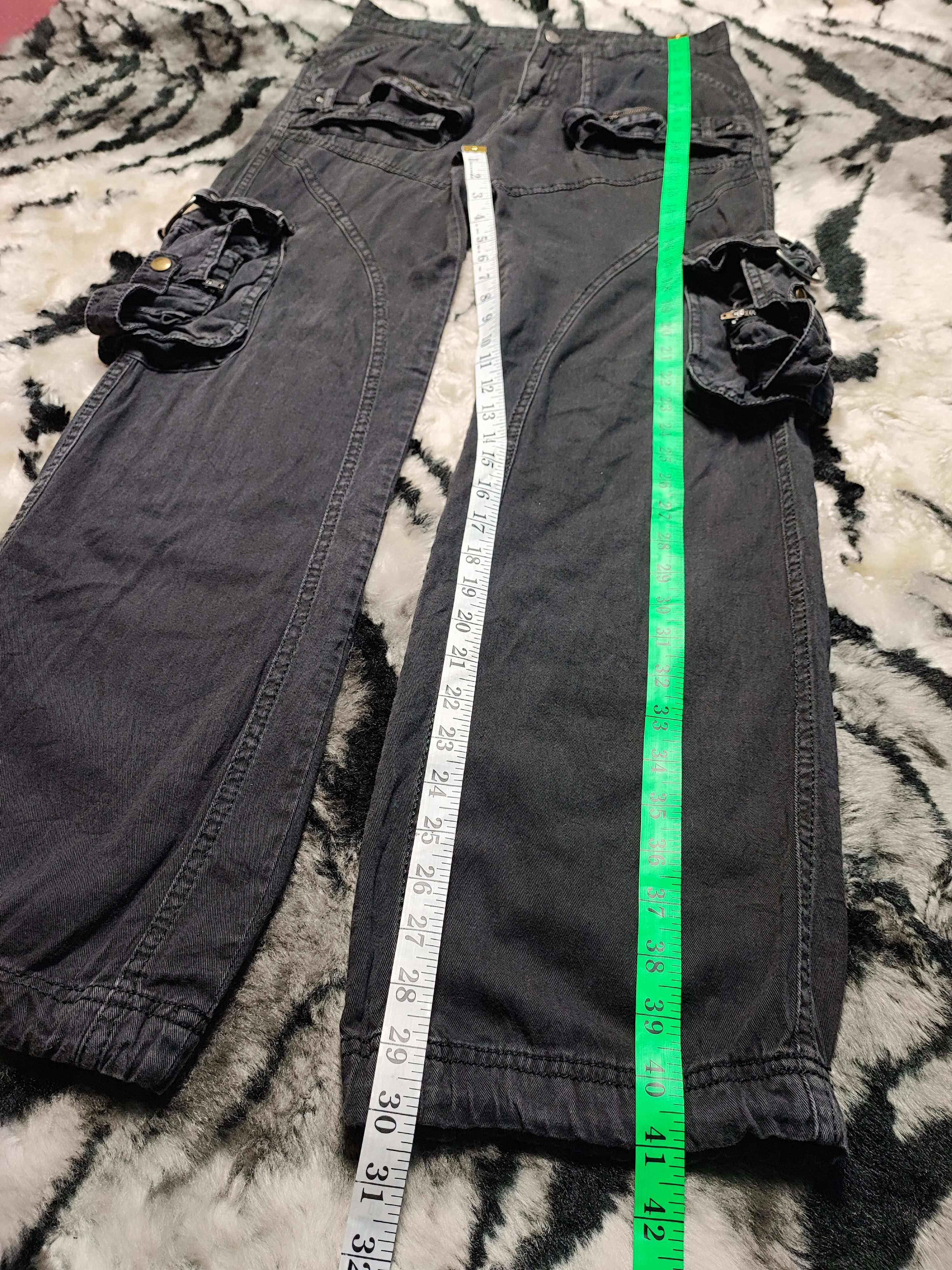 Japanese Brand PUNK STYLE BONDAGE MULTIPOCKET PANTS JAPAN Size US 30 / EU 46 - 6 Thumbnail