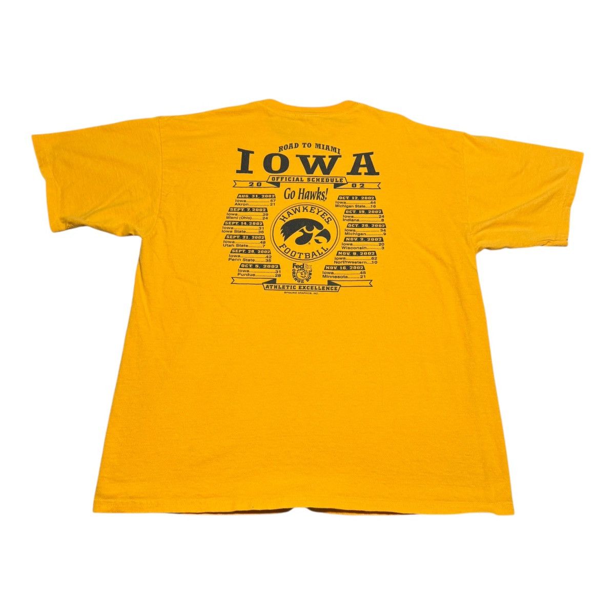 Gildan × Vintage Vintage 2003 Orange Bowl Iowa Hawkeyes Football Shirt XL Size US XL / EU 56 / 4 - 3 Thumbnail