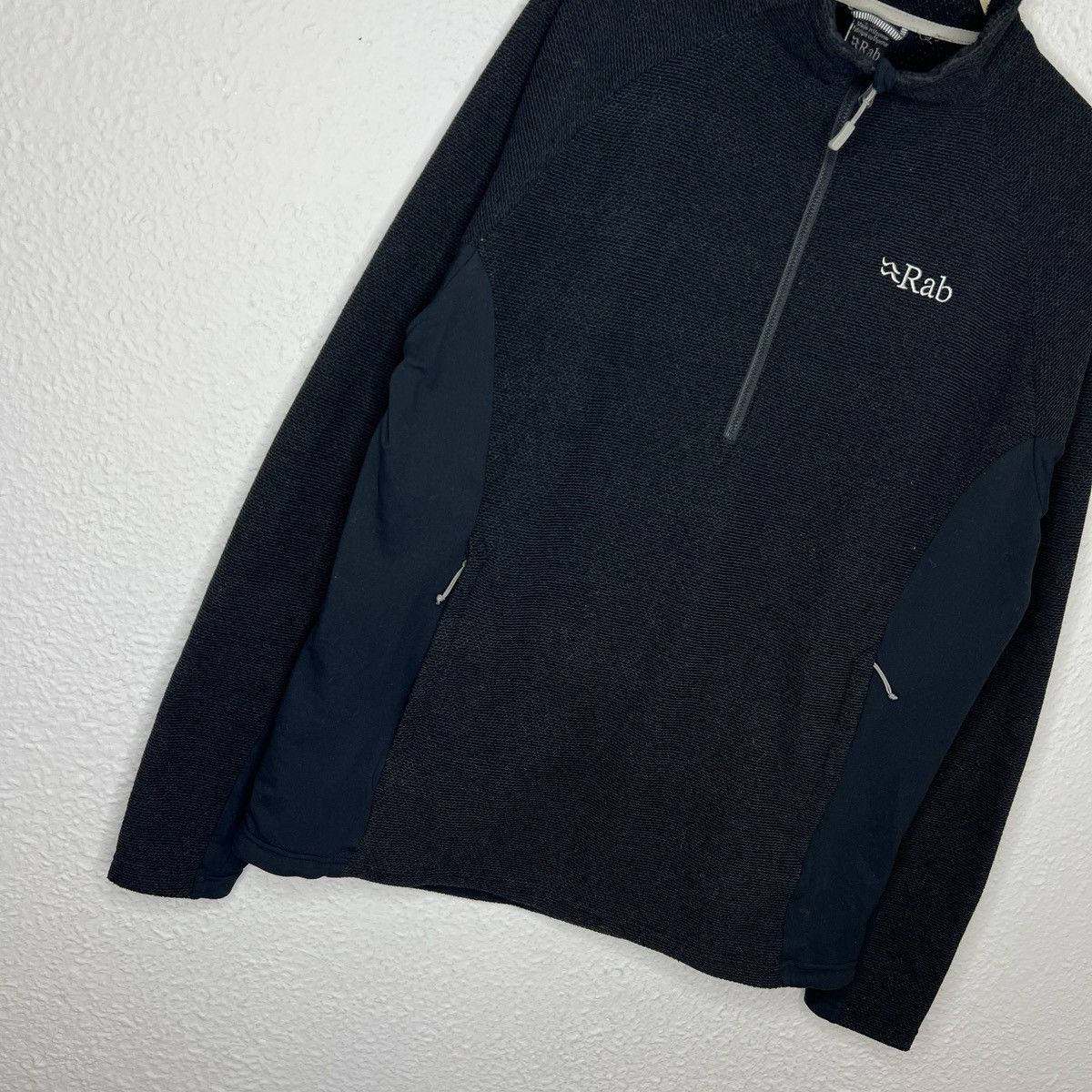 Rab Rab Sweatshirt pull-on fleece 1/2 zip Black Logo Size US L / EU 52-54 / 3 - 2 Thumbnail
