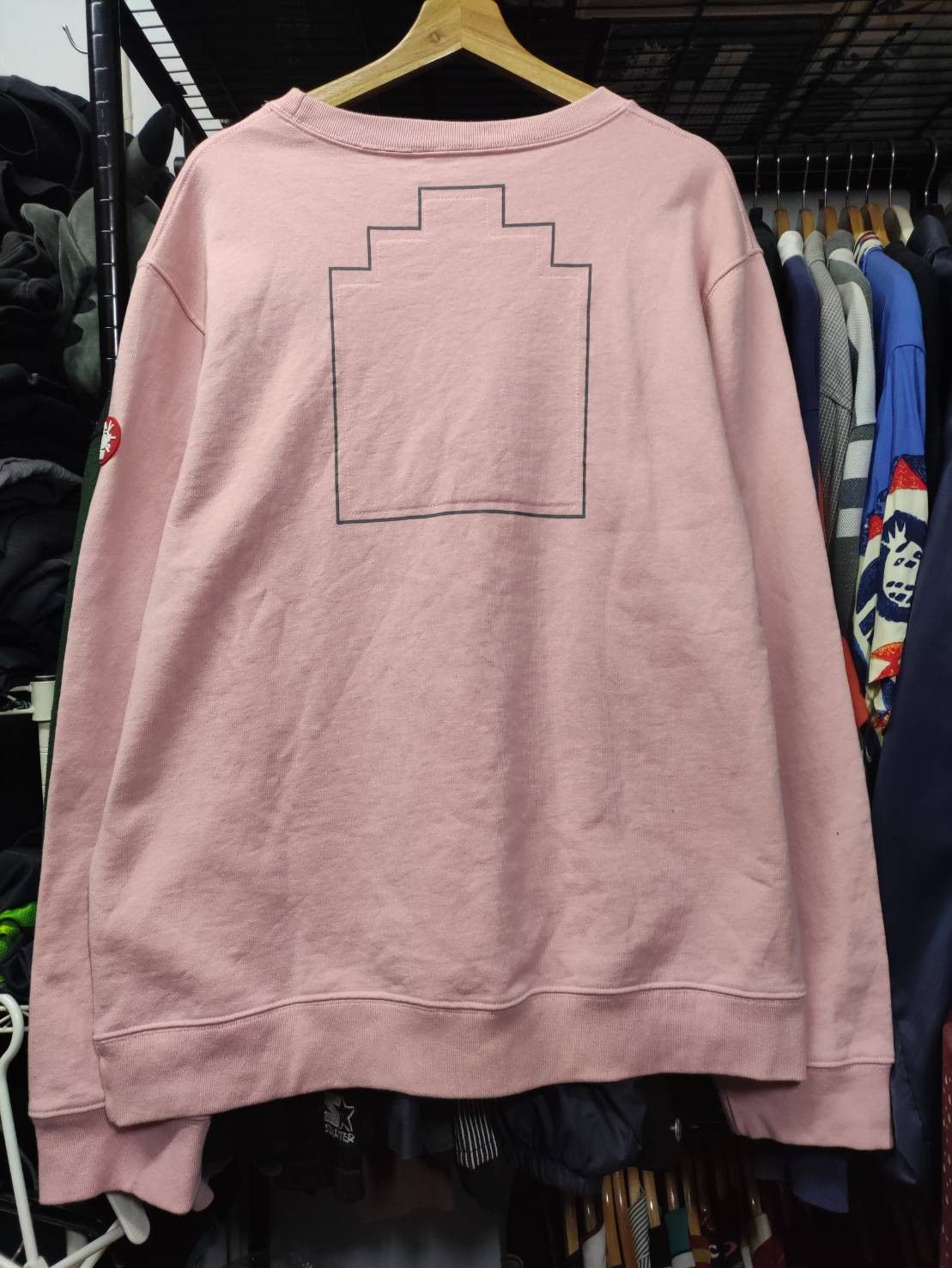 Cav Empt Cav Empy Embroidered Pink Endless Sea Crewneck Size US L / EU 52-54 / 3 - 2 Thumbnail