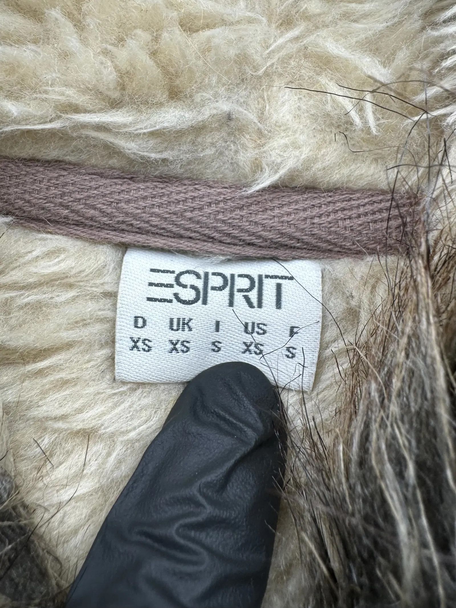 Japanese Brand Y2K Hoodie With Faux Fur Hood(V149) Size XS / US 0-2 / IT 36-38 - 4 Thumbnail