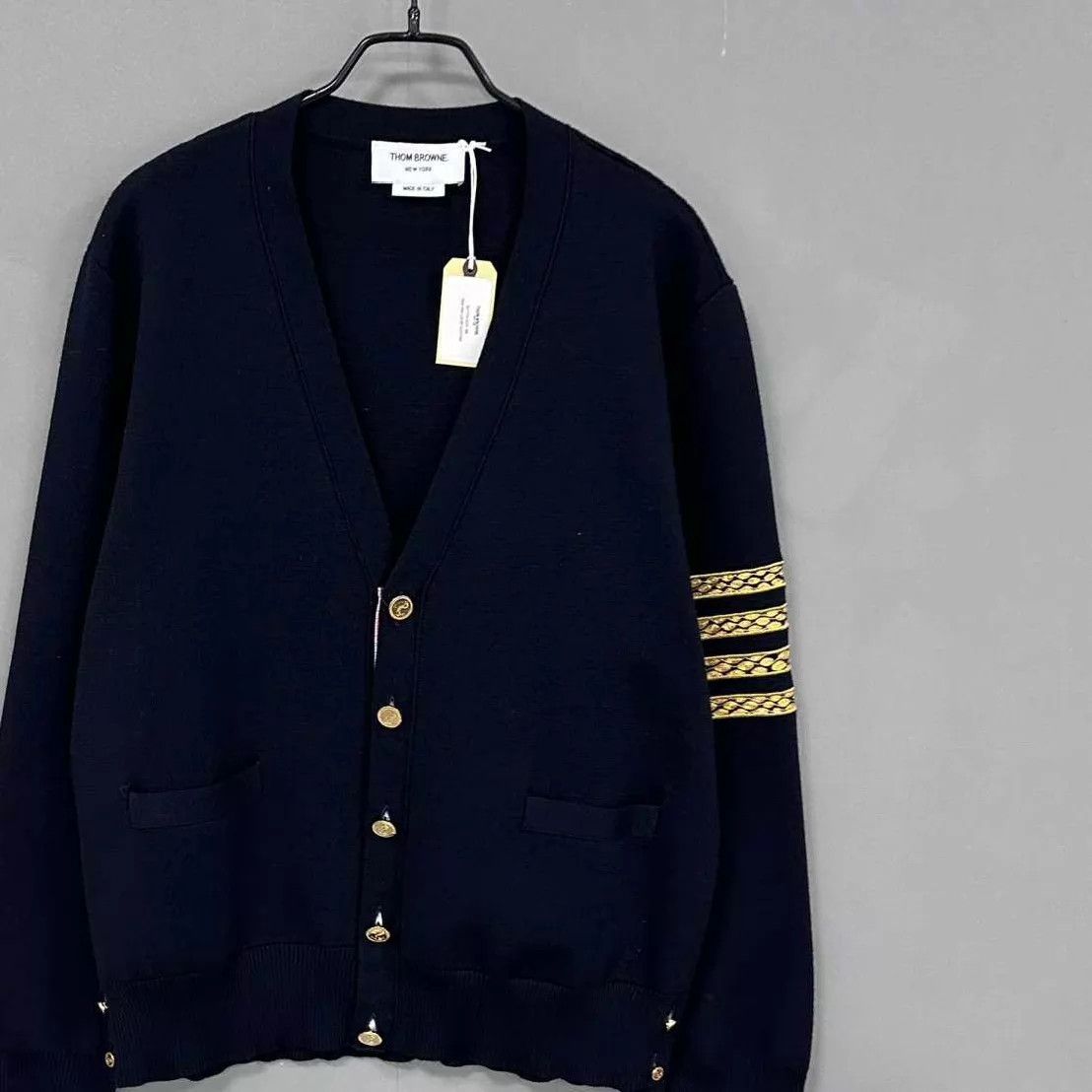 Thom Browne Thom Browne Snake Year Embroidered Knit Cardigan Size 4 Size US XL / EU 56 / 4 - 2 Thumbnail