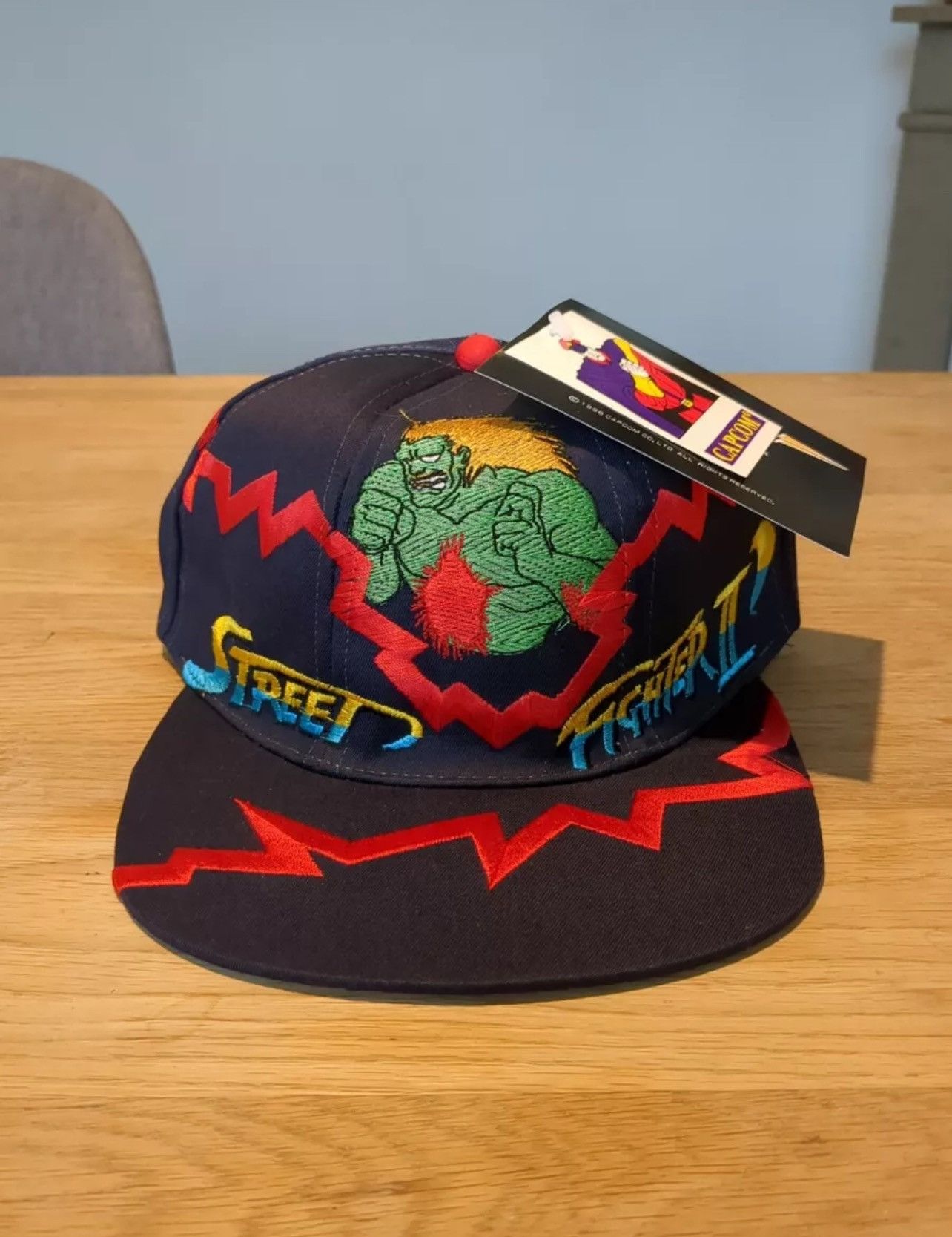 Vintage Vintage Capcom Street Fighter II Blanka Cap Hat Snapback Size ONE SIZE - 1 Preview