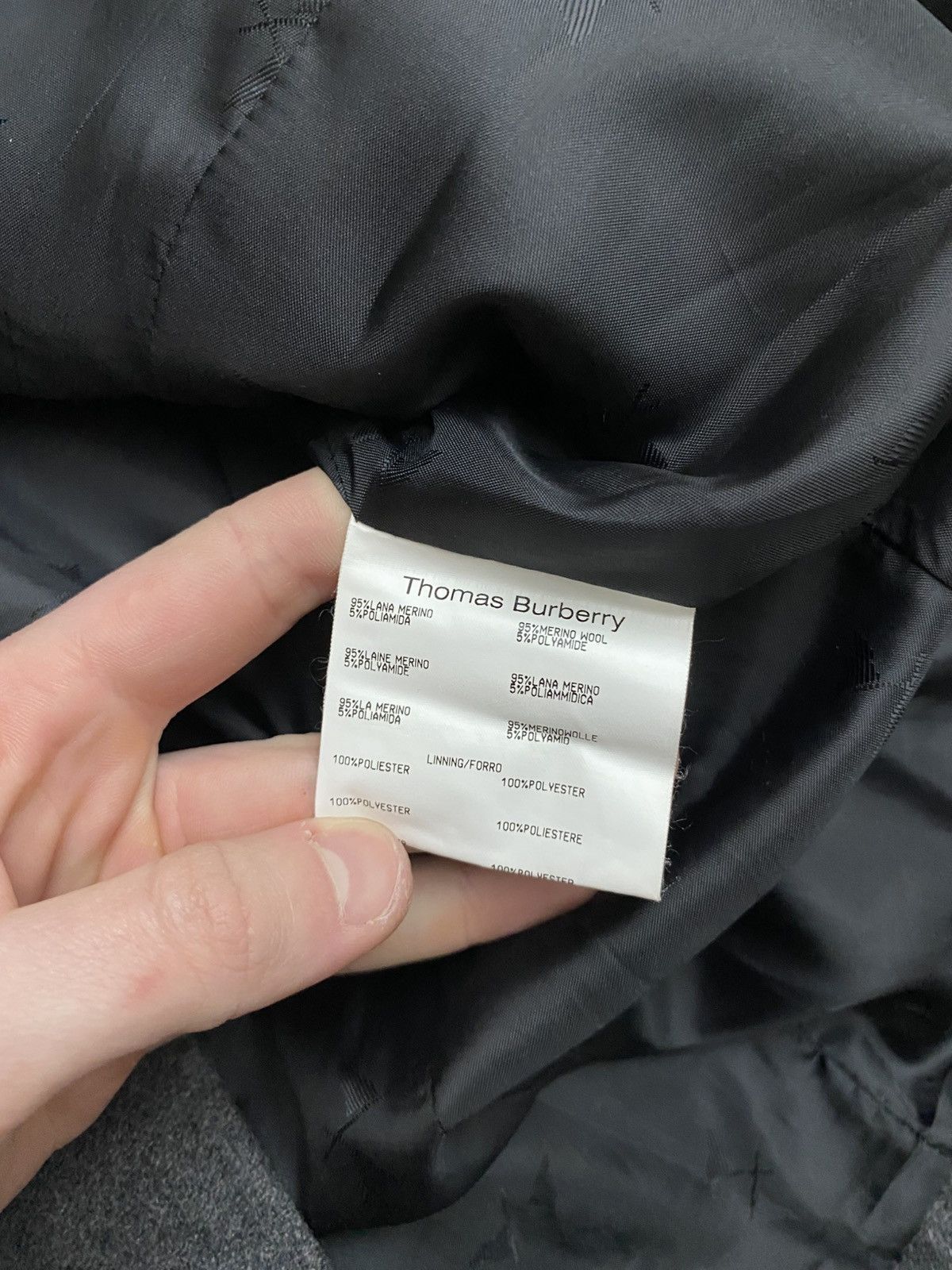 Burberry 🔥Thomas Burberry merino wool coat Size M / US 6-8 / IT 42-44 - 14 Thumbnail