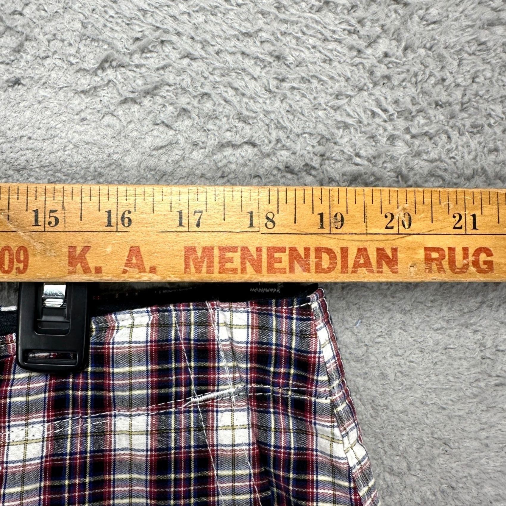 Banana Republic Banana Republic Mens Khakis Shorts 38 Multi Plaid Flat Front Flap Pockets NEW Size US 38 / EU 54 - 5 Thumbnail