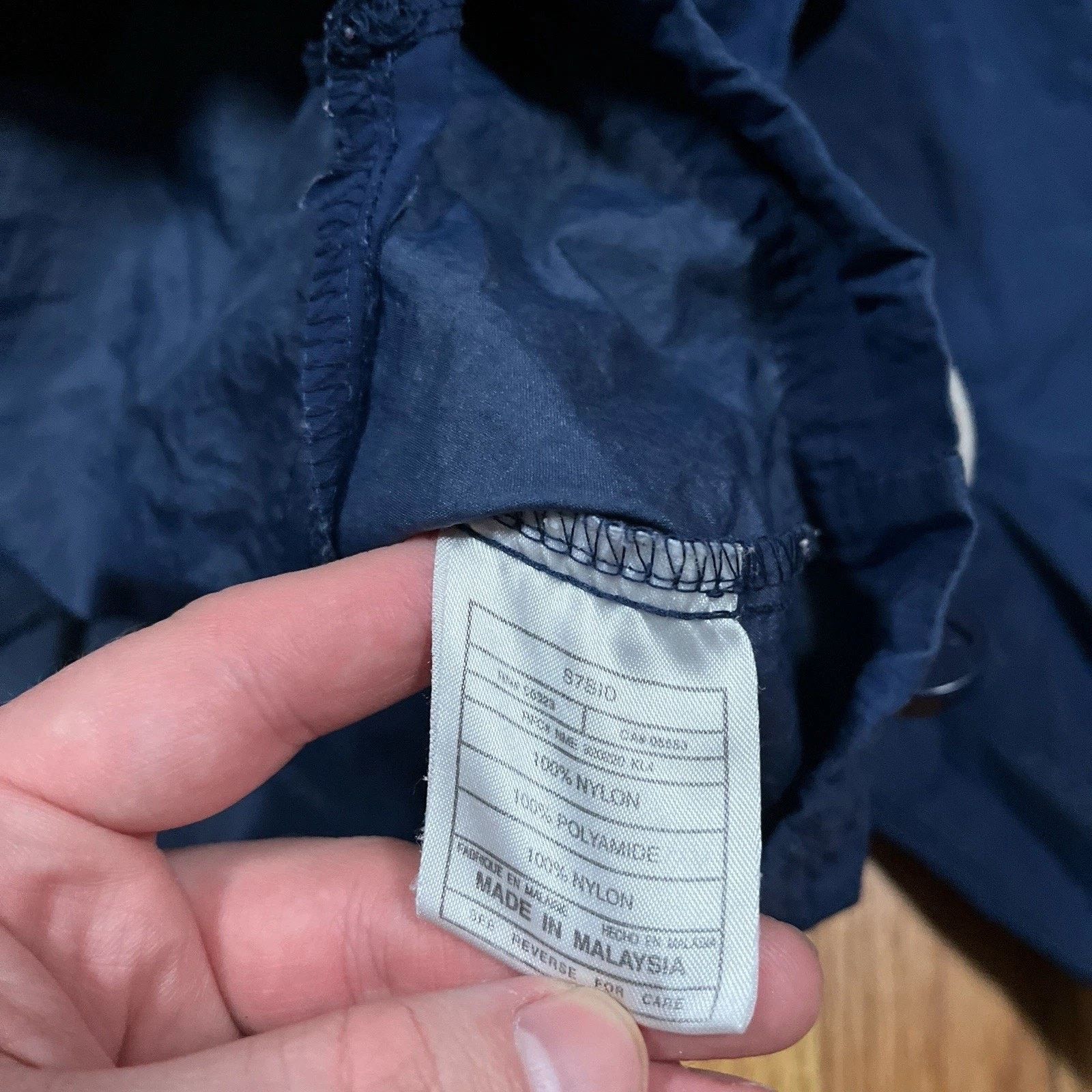 Nike 90s Nike Vintage Center Swoosh Pullover 1/4 Zip Windbreaker Size US XXL / EU 58 / 5 - 12 Thumbnail