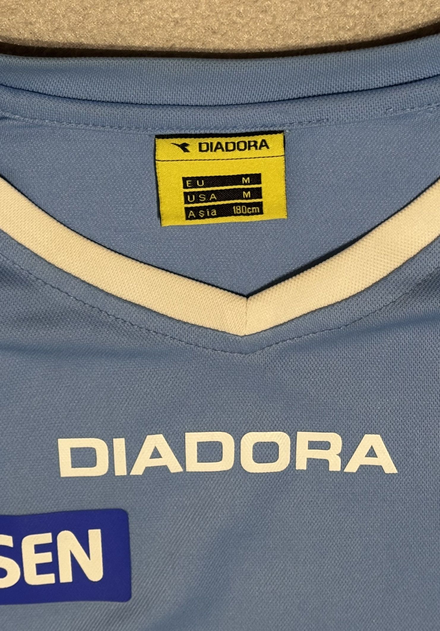 Diadora SonderjyskE 2013/2014 Christensen #7 Diadora Player Issue Size US M / EU 48-50 / 2 - 18 Thumbnail