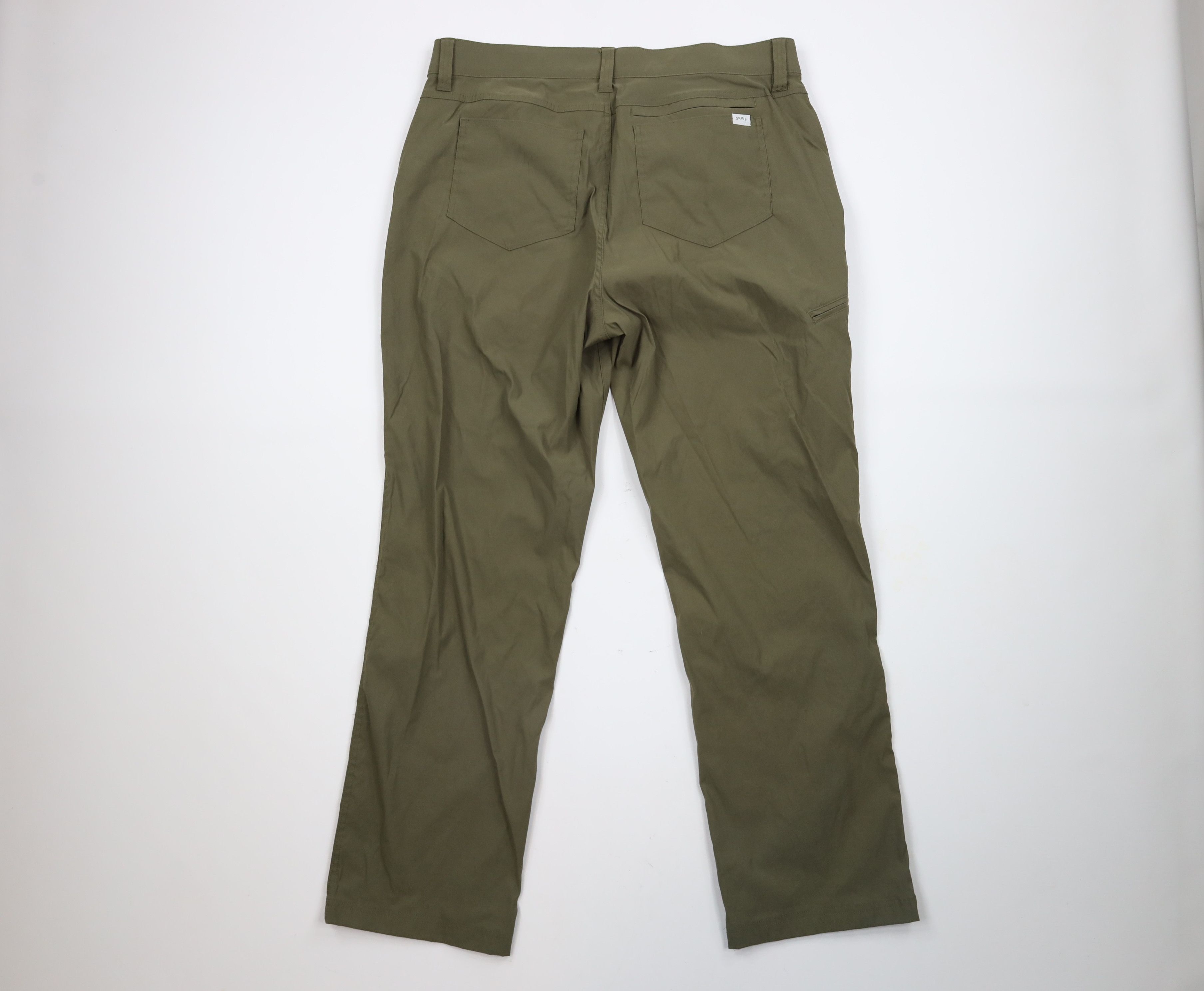 Orvis × Vintage Orvis 5 Pocket Tech Trail Outdoor Hiking Camping Pants Green Size US 36 / EU 52 - 7 Thumbnail