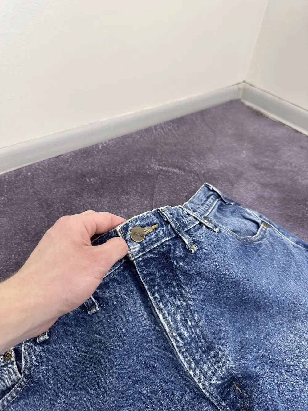 Carhartt Vintage Carhartt USA Distressed Baggy Hype Opium Work Jeans Size US 40 / EU 56 - 16 Thumbnail