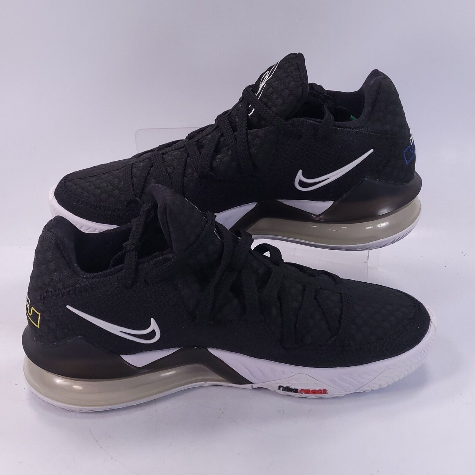 Nike Nike LeBron XVII Shoe Mens Size 8 CD5007-002 Black White Size US 8 / EU 41 - 5 Thumbnail