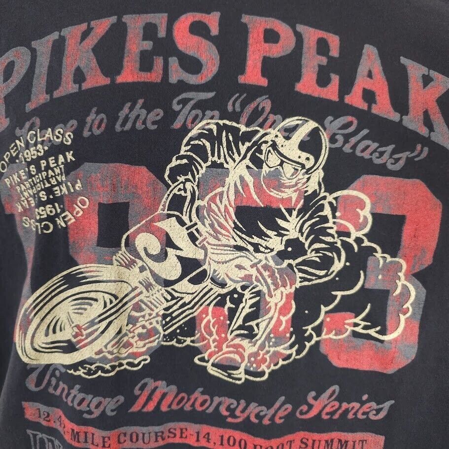 Other Pikes Peak T Shirt Mens Size Large Black International Size US L / EU 52-54 / 3 - 2 Thumbnail