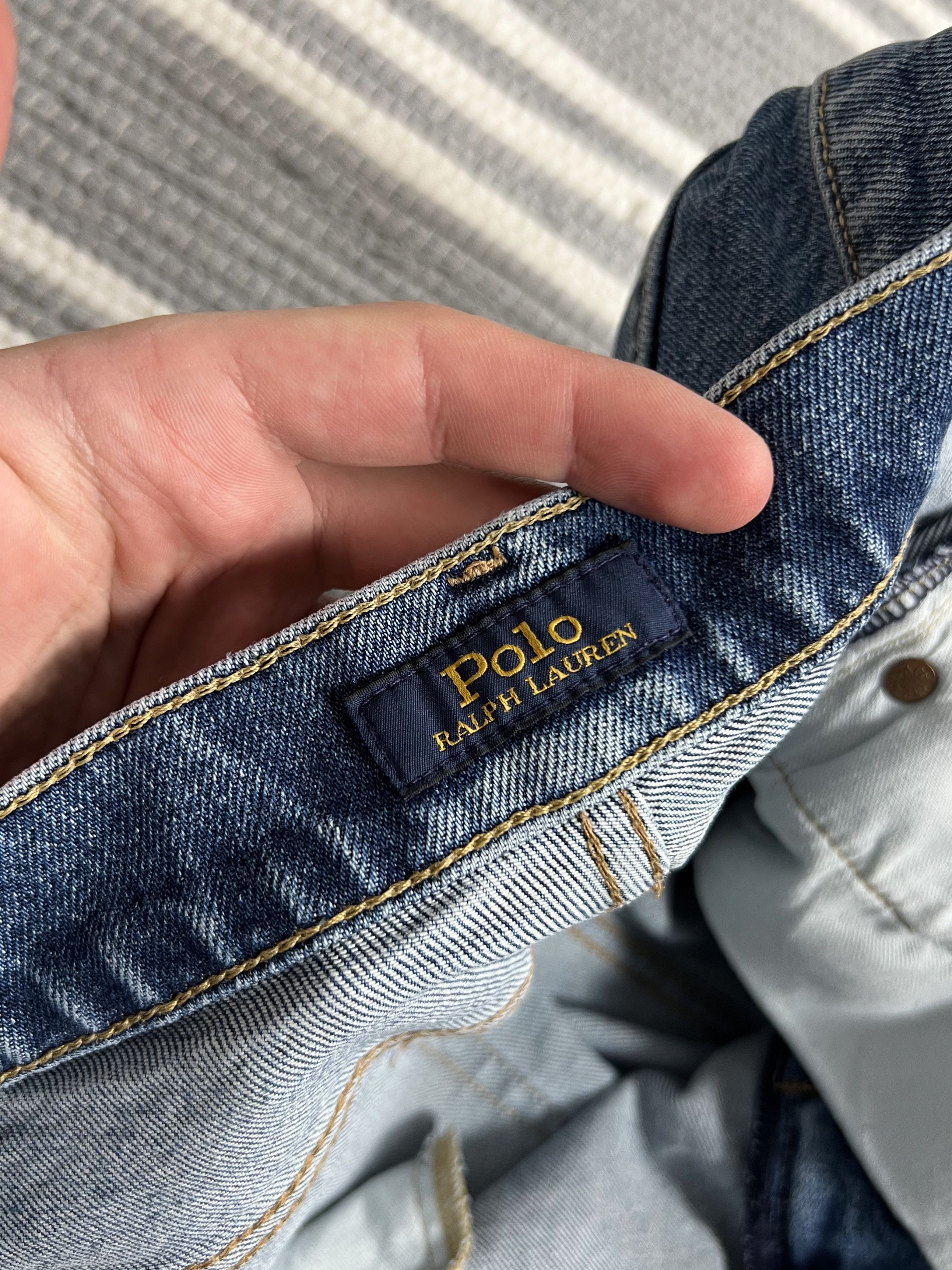 Polo Ralph Lauren Polo Ralph Lauren Skinny Blue Denim Jeans Size US 32 / EU 48 - 8 Thumbnail