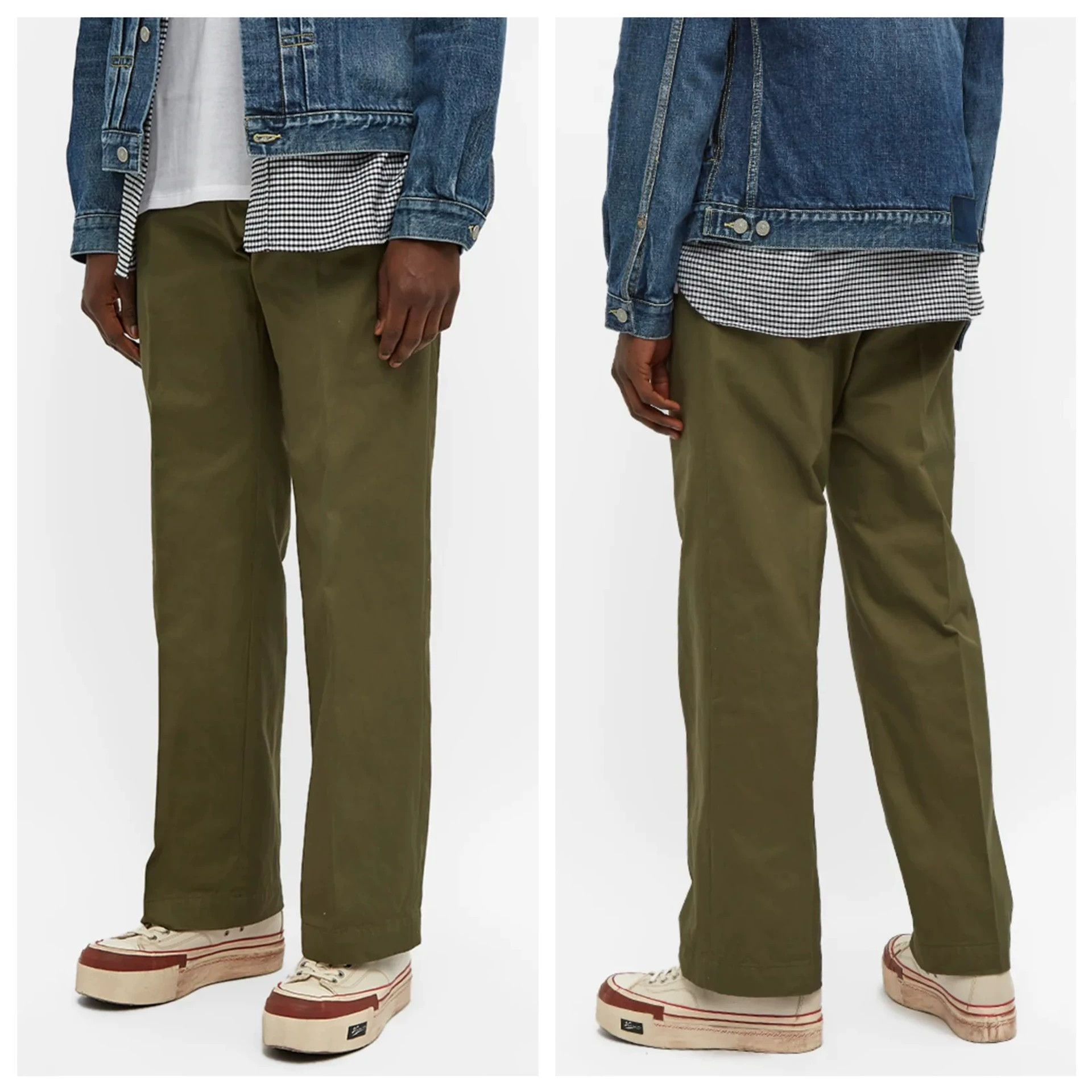 Visvim visvim CHINO PANTS HW (WIL) Olive 2 Size US 32 / EU 48 - 8 Thumbnail