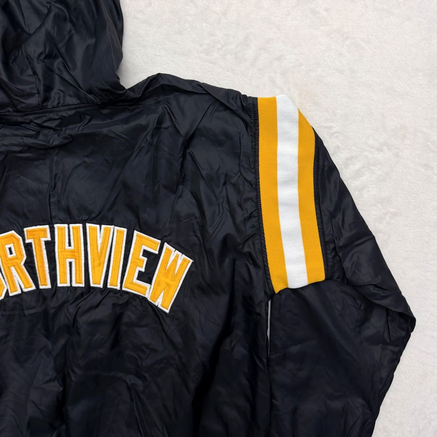 Russell Athletic VINTAGE Russell Northview Jacket Mens Large Hooded Windbreaker 1/2 Zip Size US L / EU 52-54 / 3 - 3 Thumbnail