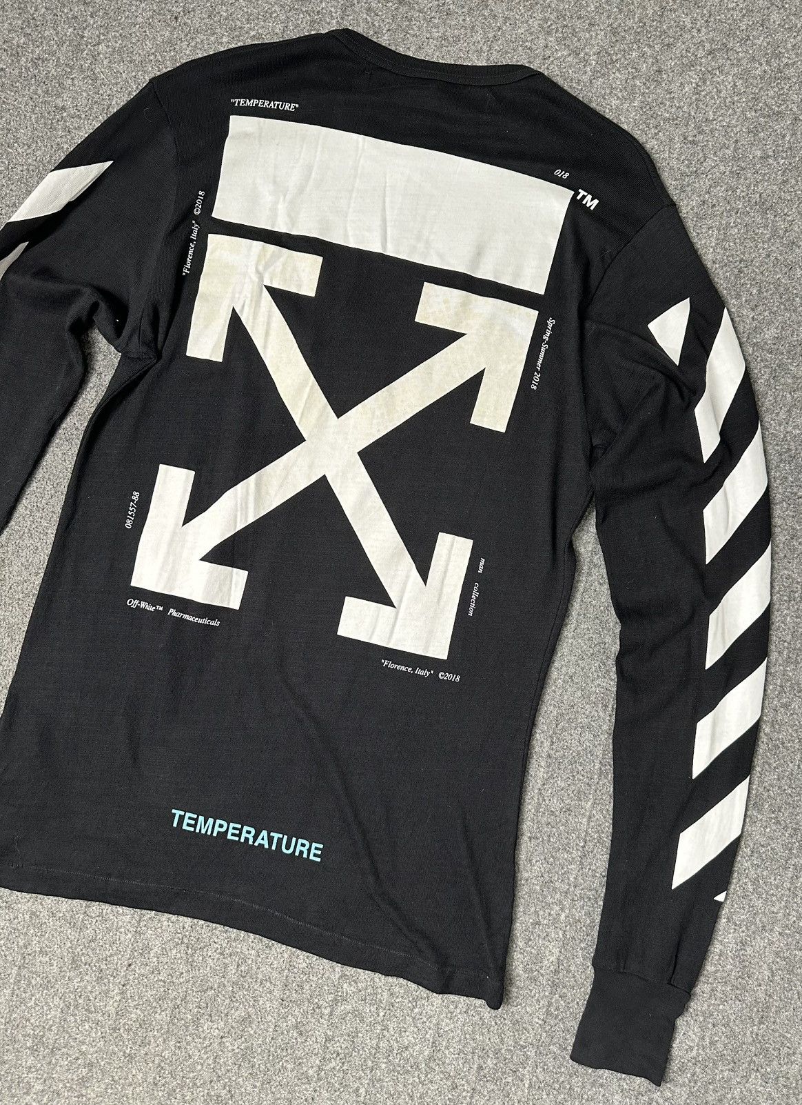 Off-White Off-White - Virgil Abloh S/S18 Monalisa Portrait - Diagonal Size US M / EU 48-50 / 2 - 6 Thumbnail