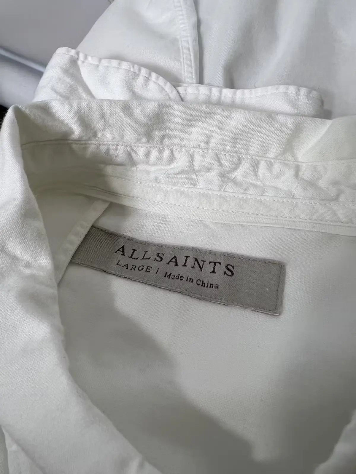 20471120 × Allsaints × Japanese Brand All Saints Redondo HS shirt Size US L / EU 52-54 / 3 - 4 Thumbnail