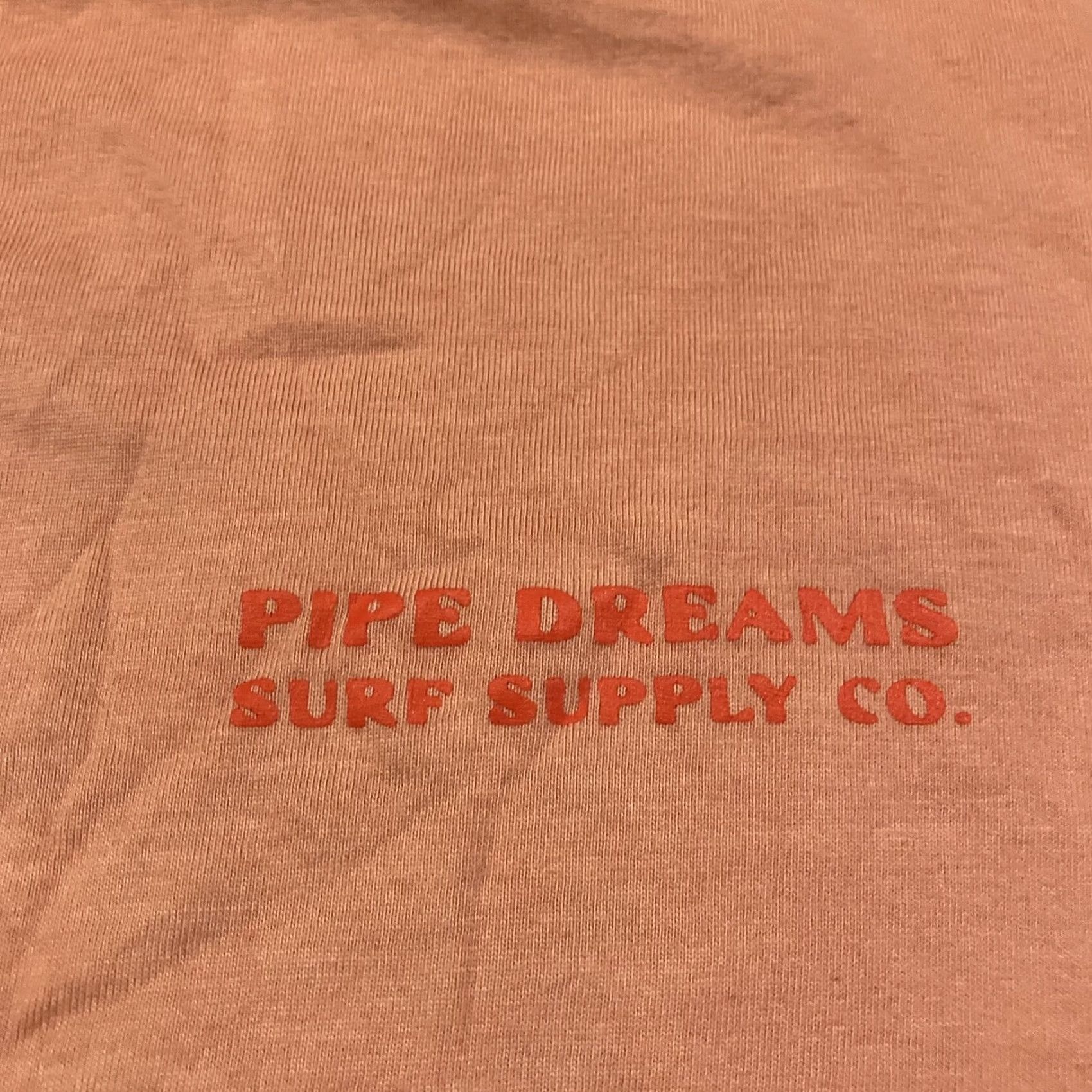 Old Navy OLD NAVY PIPE DREAMS SURF SUPPLY T SHIRT SIZE LARGE NWT PEACH Size US L / EU 52-54 / 3 - 2 Thumbnail