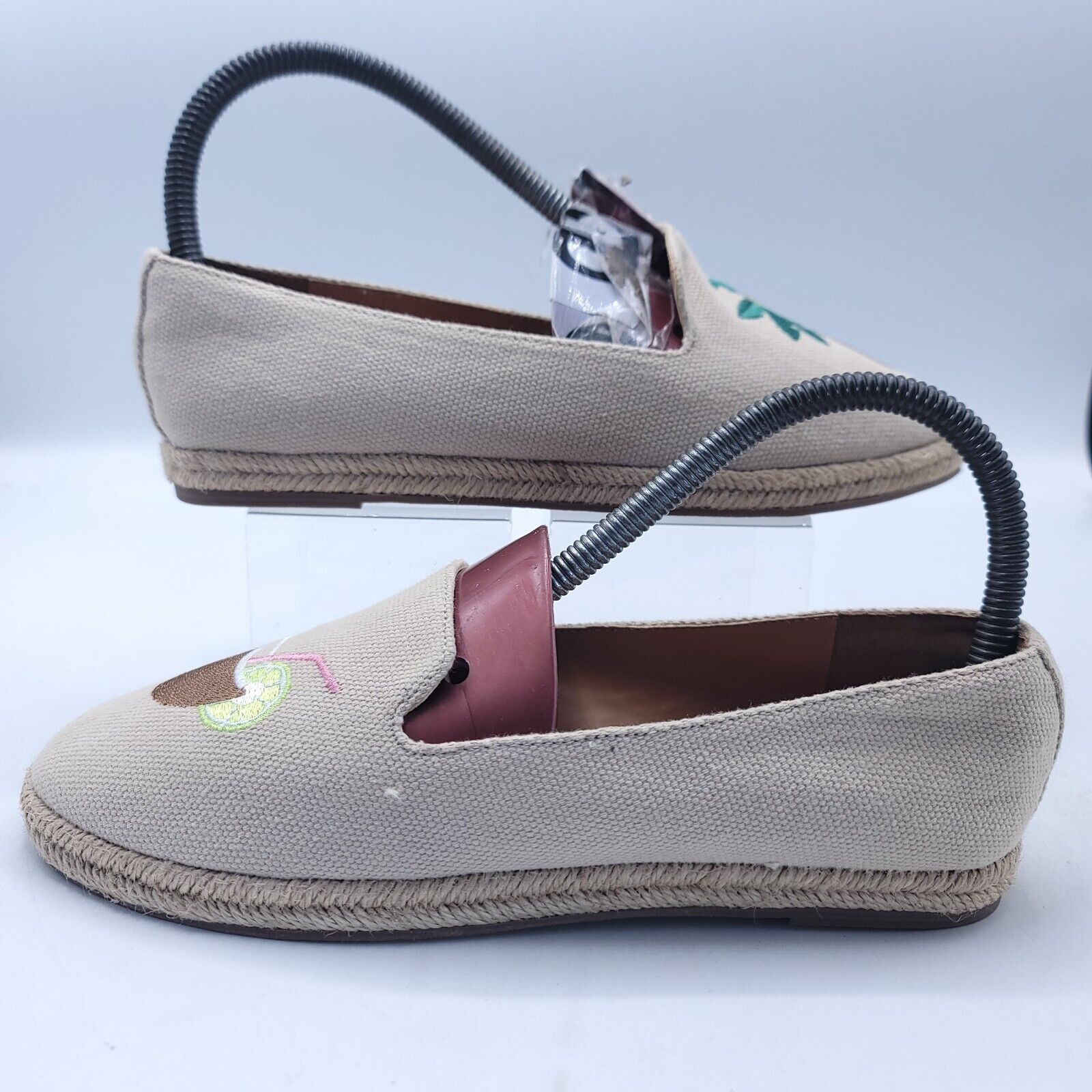 J.Crew J Crew Factory Tropical Mary Jane Flat Womens Size 6 J0753 Size US 6 / IT 36 - 4 Thumbnail
