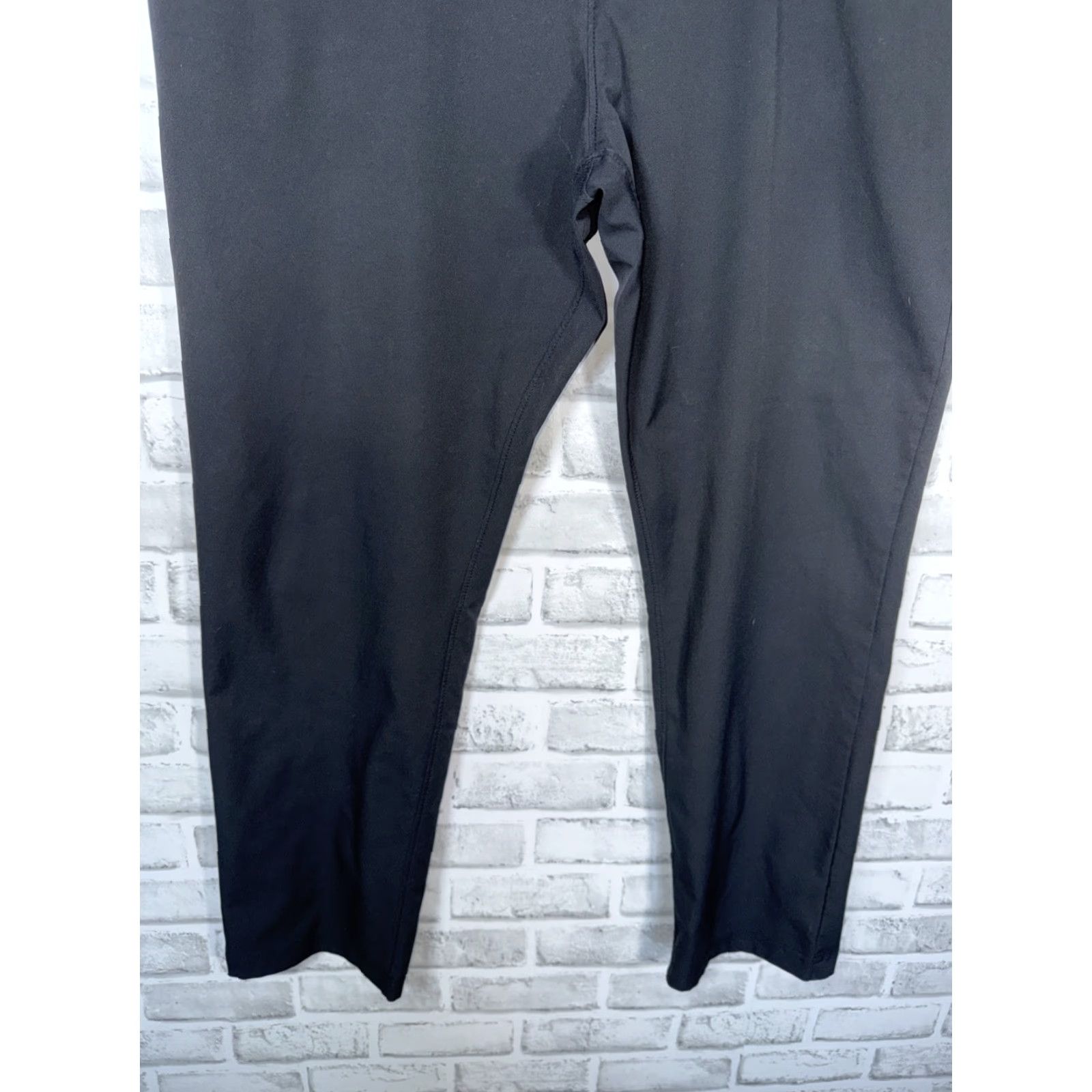 Vintage Public Rec Mens Pants Athletic Black 36x30 Knit Flat Front Pockets Logo City Sports Vintage: No (adapted within constraints) Size US 36 / EU 52 - 5 Thumbnail