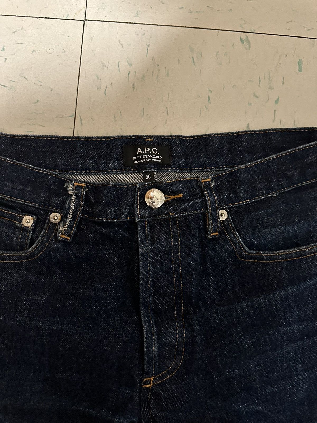 A.P.C. A.P.C Selvidge Denim Jeans Size US 30 / EU 46 - 3 Thumbnail