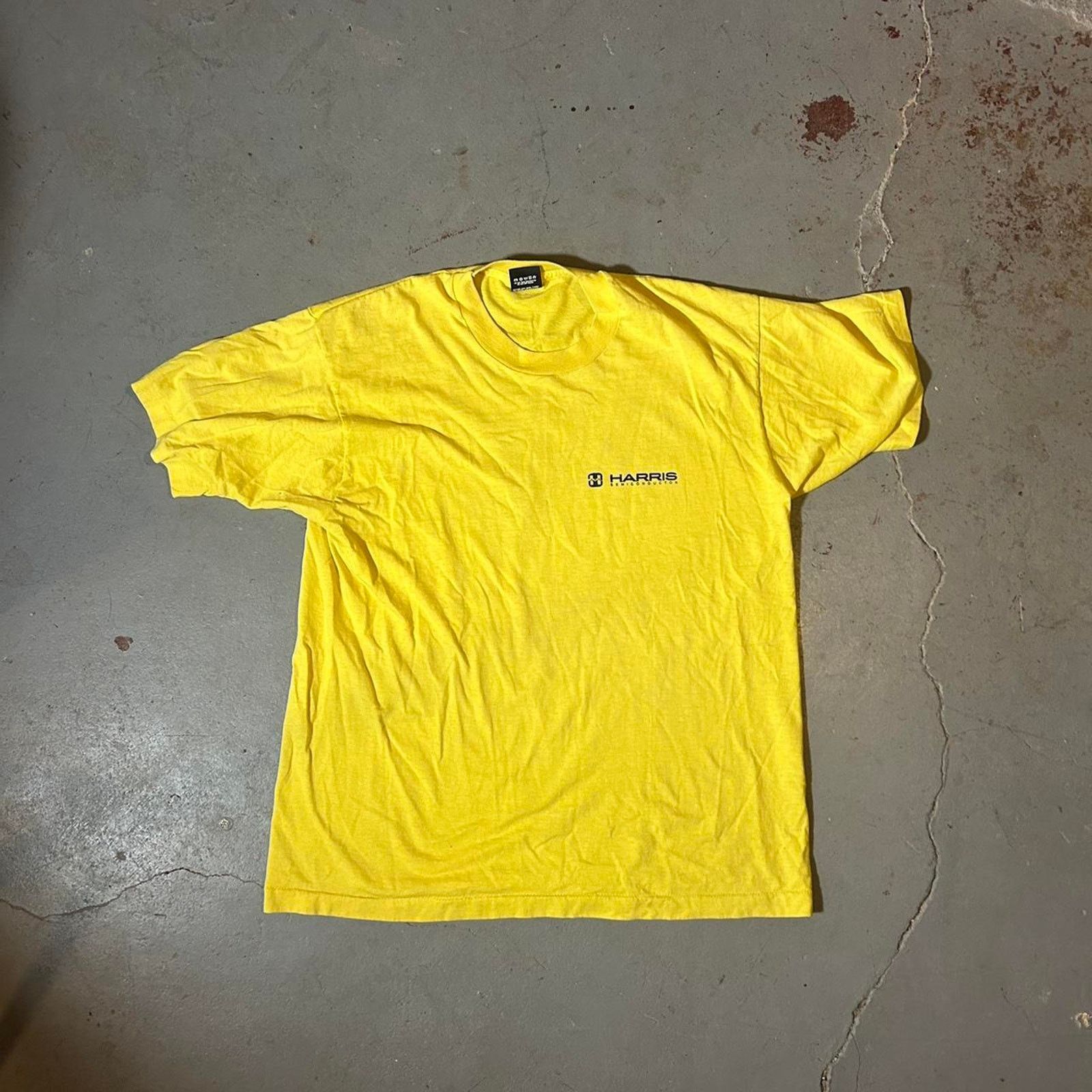 Hanes 90s yellow single stitch Size US XL / EU 56 / 4 - 3 Thumbnail