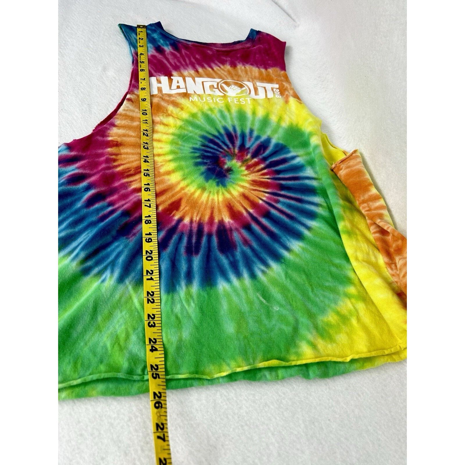 The Unbranded Brand Hangout Music Festival 2018 Tie Dye Tank Top Kendrick Lamar Size US XL / EU 56 / 4 - 6 Thumbnail
