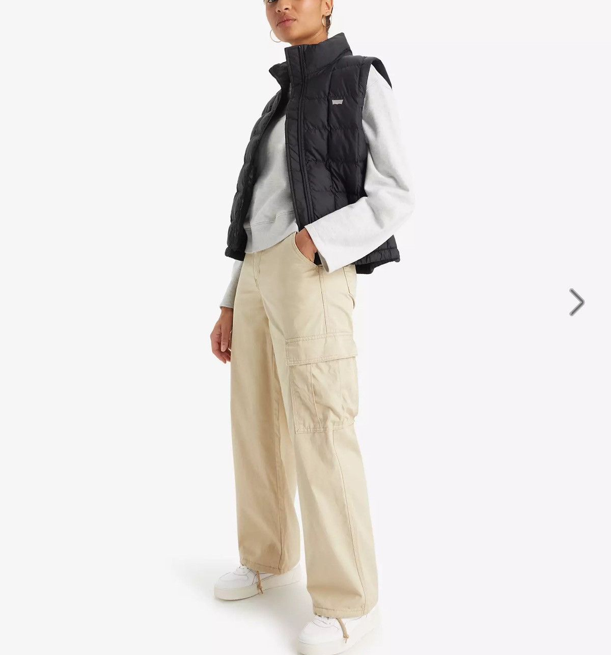 Levi's New Baggy Cargo Pants Levi’s Size 24" / US 00 / IT 34 - 1 Thumbnail