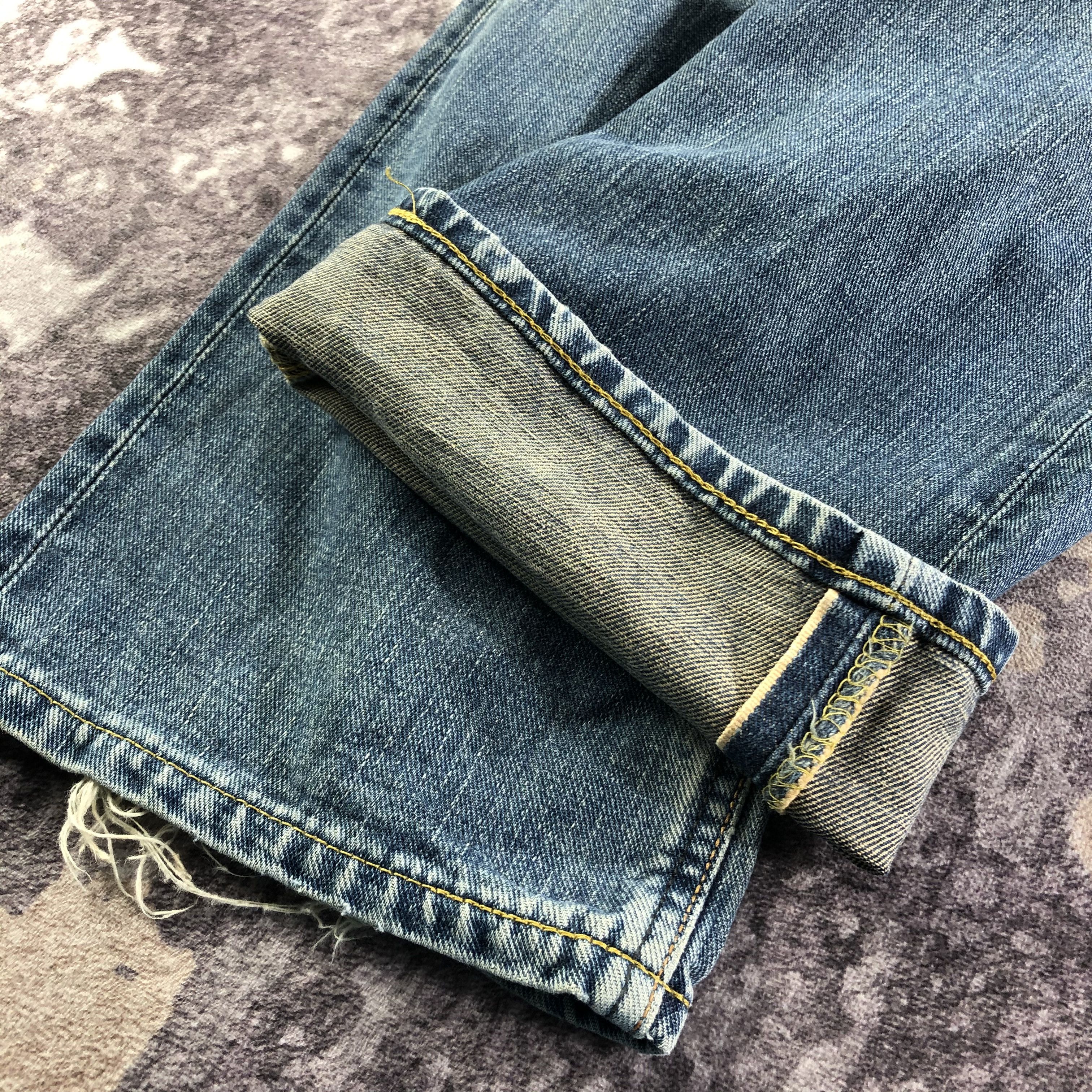 Lee Vintage Lee Selvedge Jeans-JM3681 Size US 35 - 7 Thumbnail